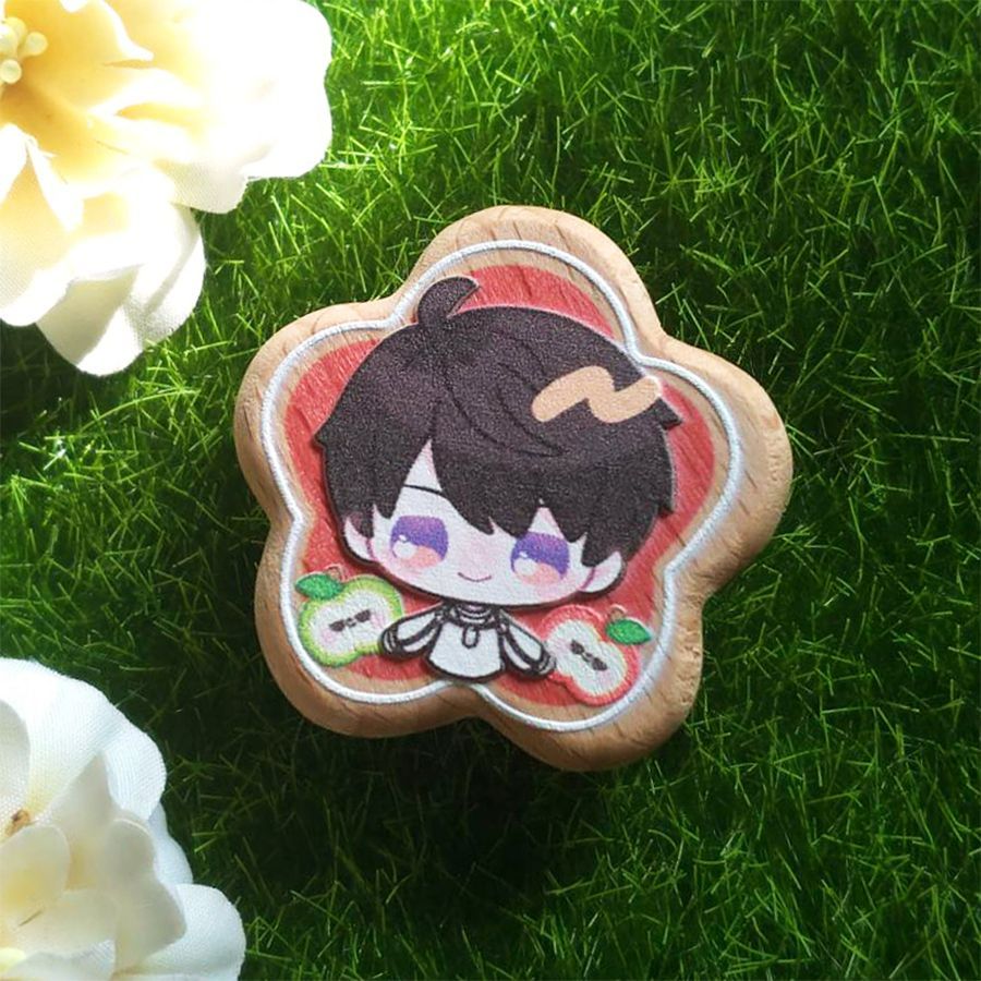 現貨【NiCE+CWT70新品】夏以晝-浮雕木片徽章