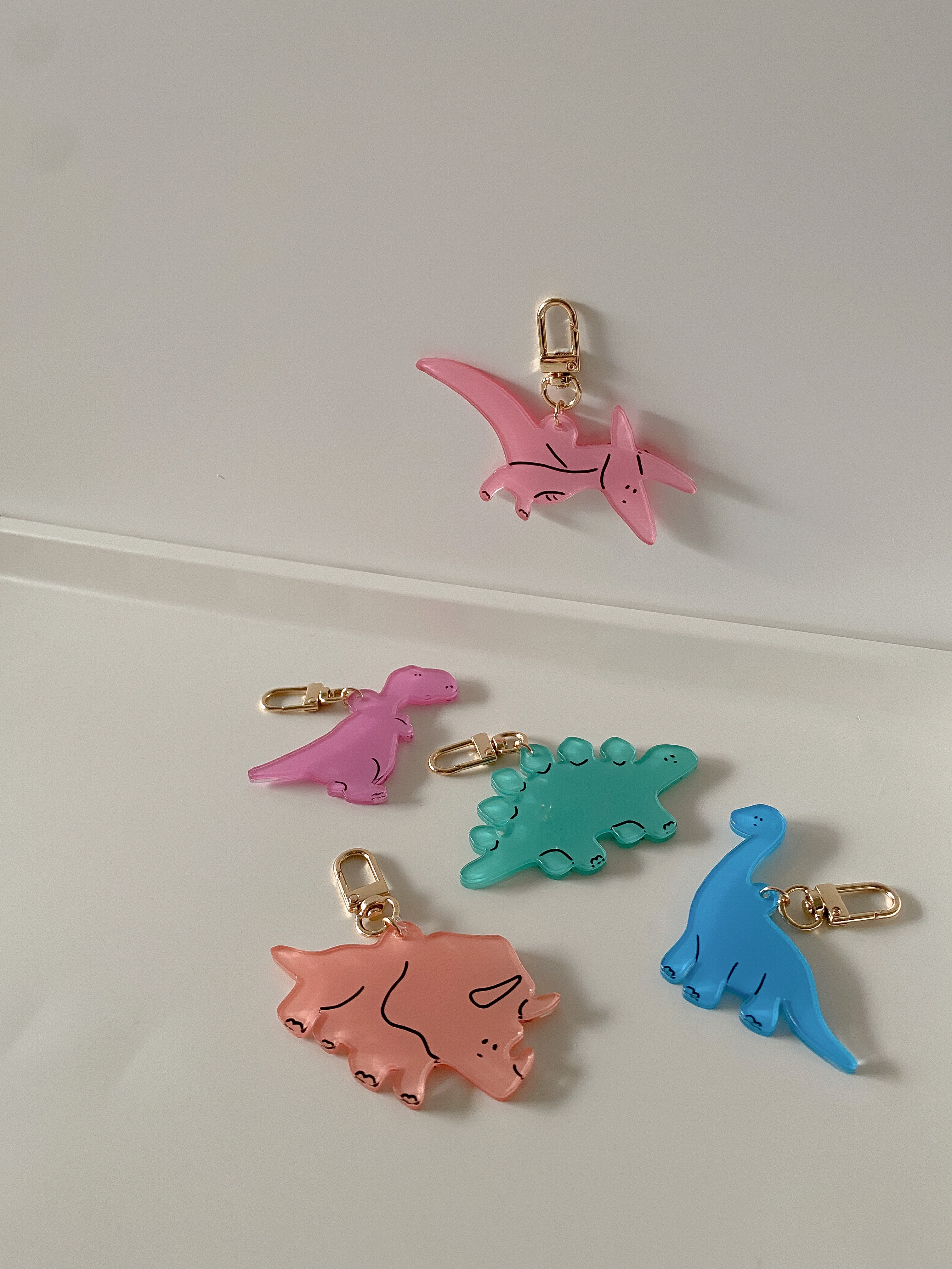Lunexin無耳貓恐龍世界鑰匙圈🦕
