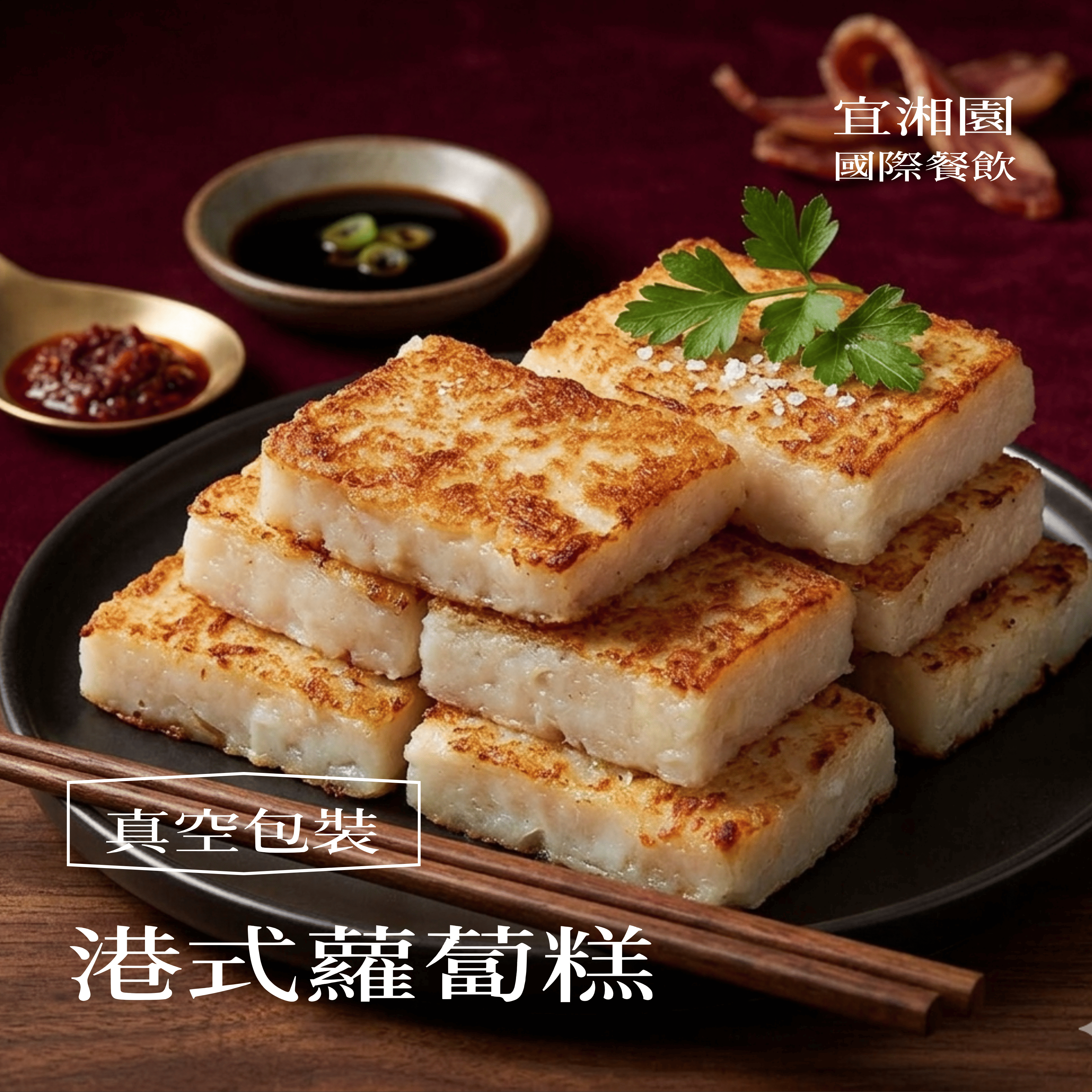 港式蘿蔔糕1組（2包）【注意!!因7-11重量限制，單筆訂單最多只能下單6包，超過6包請分次下單】