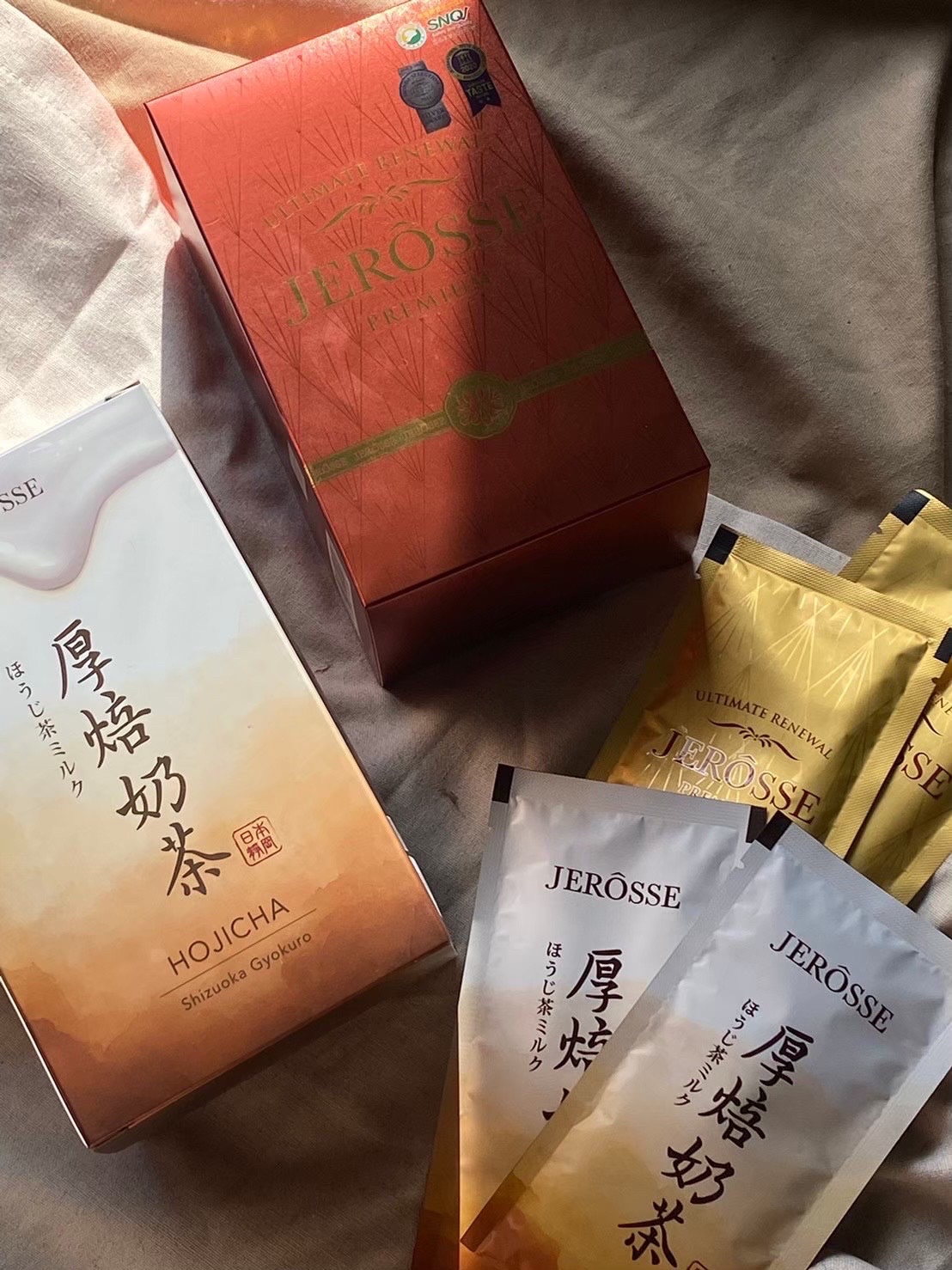 輕卡肽纖飲｜可可風味、日式厚焙奶茶風味