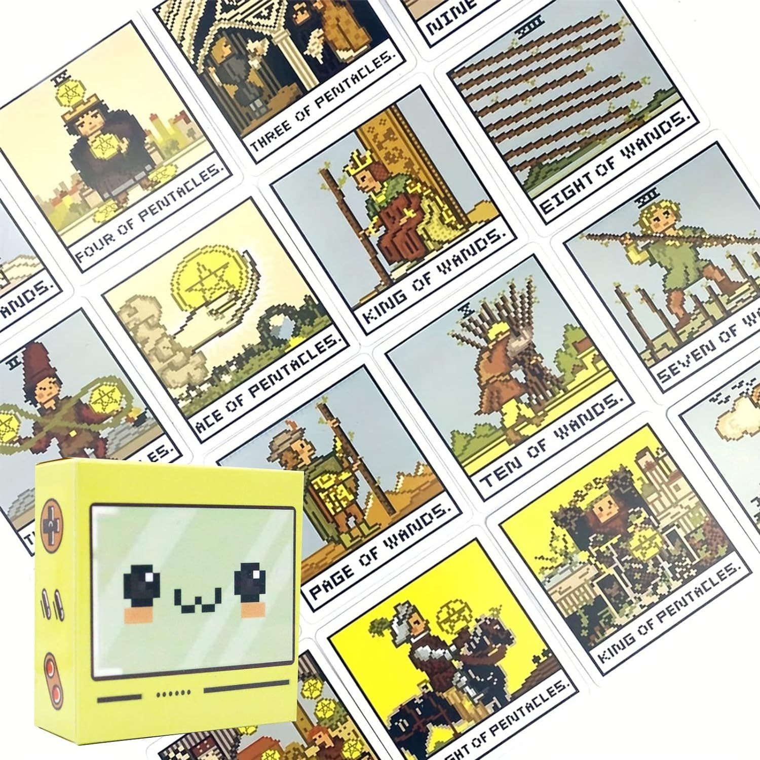 8 bits Fantasy Tarot Cards 8-bits奇幻塔羅牌