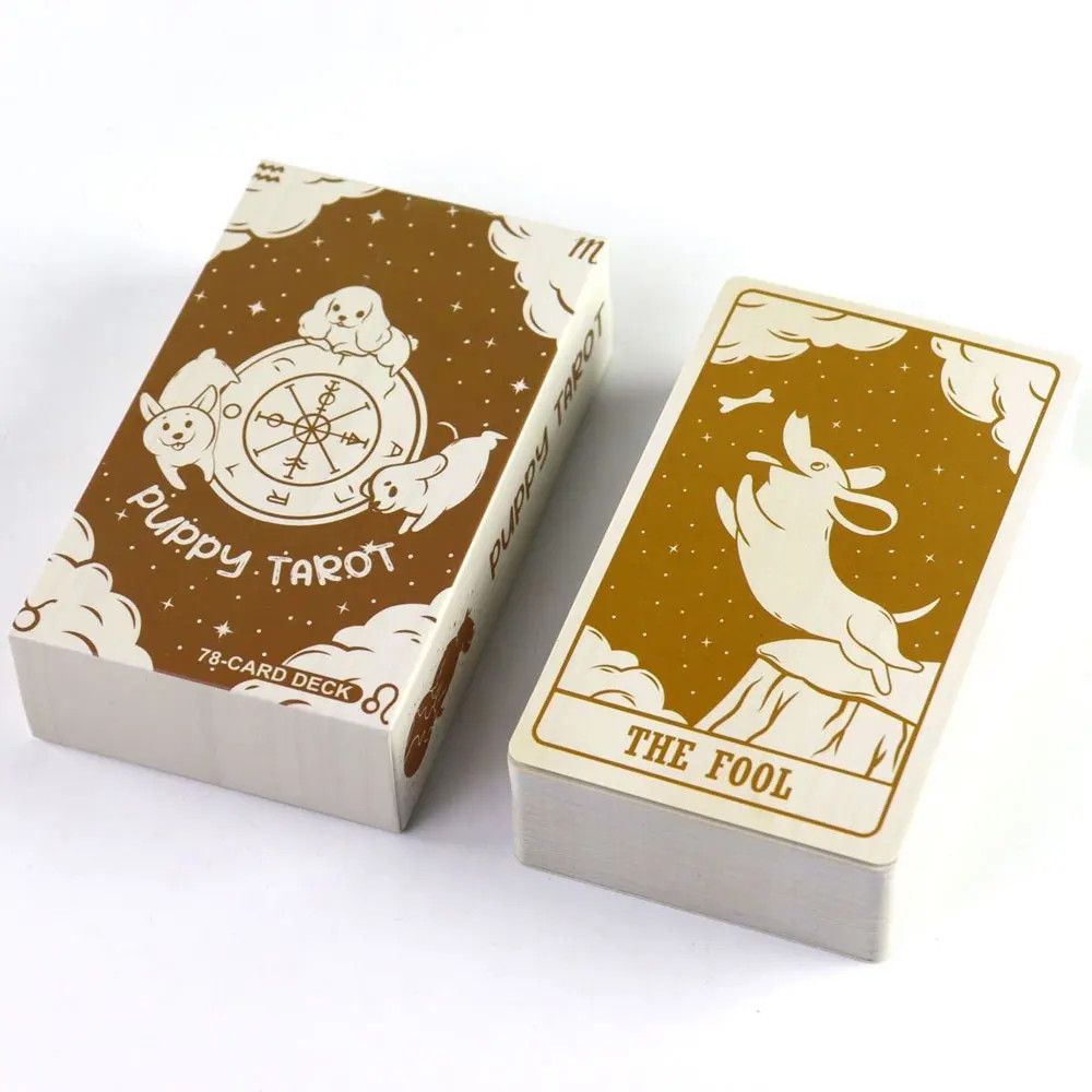 Puppy Tarot 復古小狗塔羅牌 10*6cm