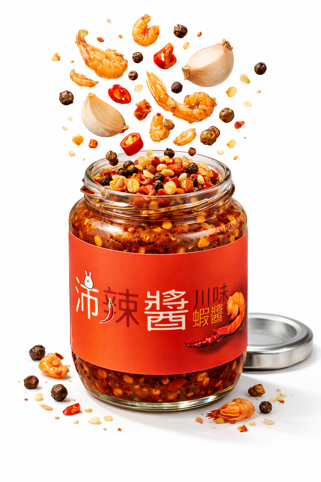 沛辣醬：川味辣蝦醬（葷）