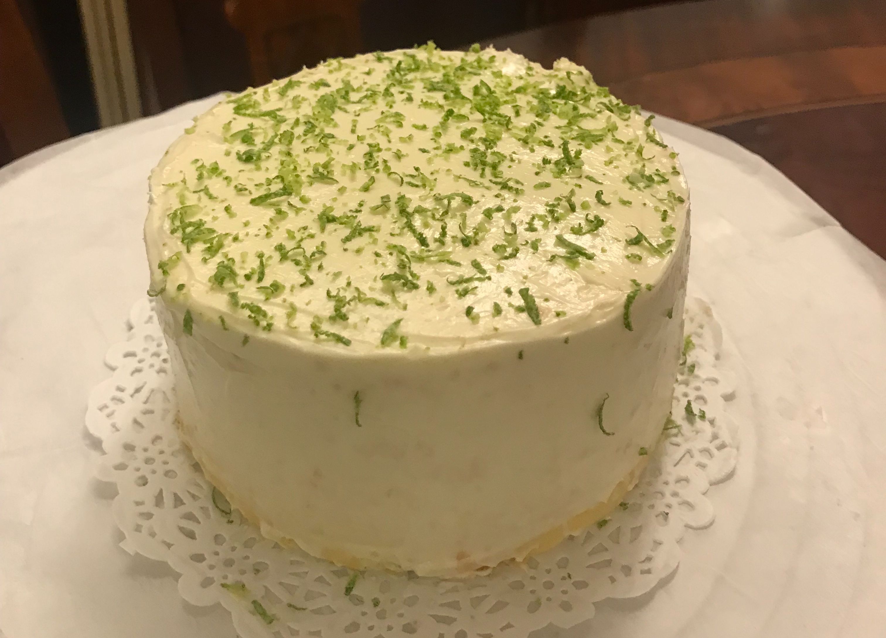 輕檸檬乳酪戚風蛋糕