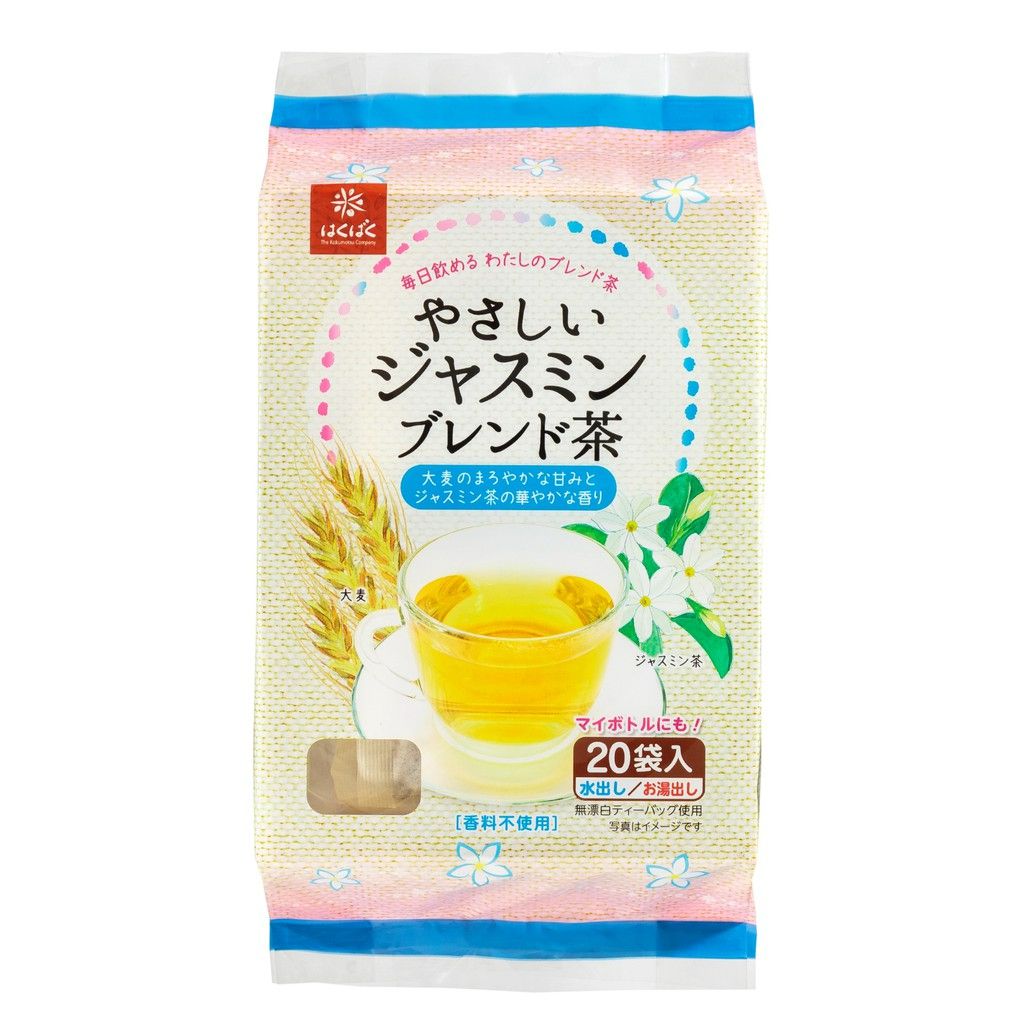💫日本HAKUBAKU 🌷大麥茉莉花茶☕日本麥茶 🌿茉莉麥茶🌲大麥檸檬草茶🌴