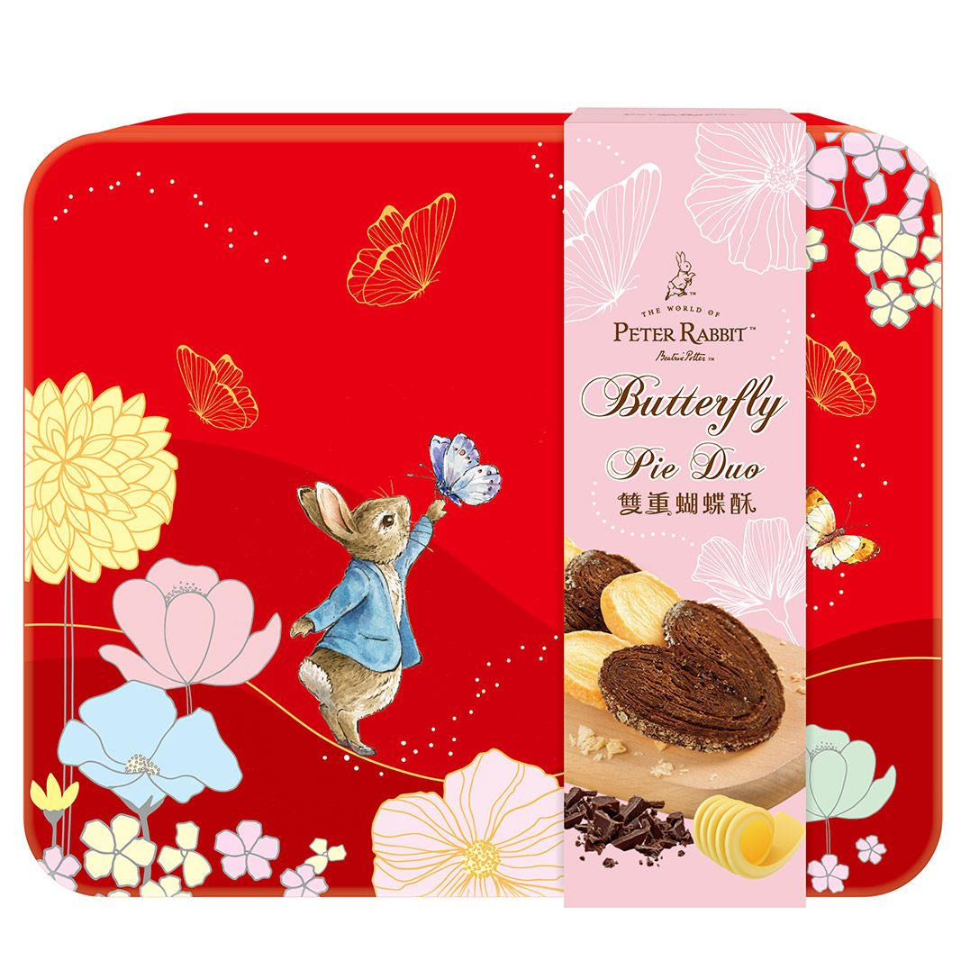 🟠【PETER RABBIT 比得兔】🔵雙重奏蝴蝶酥禮盒🥨  （2023年春節版）