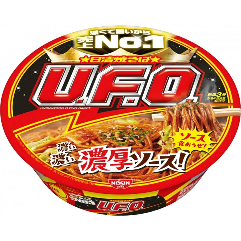 💦日本 NISSIN 日清 UFO 🥓濃厚風味炒麵 🍜