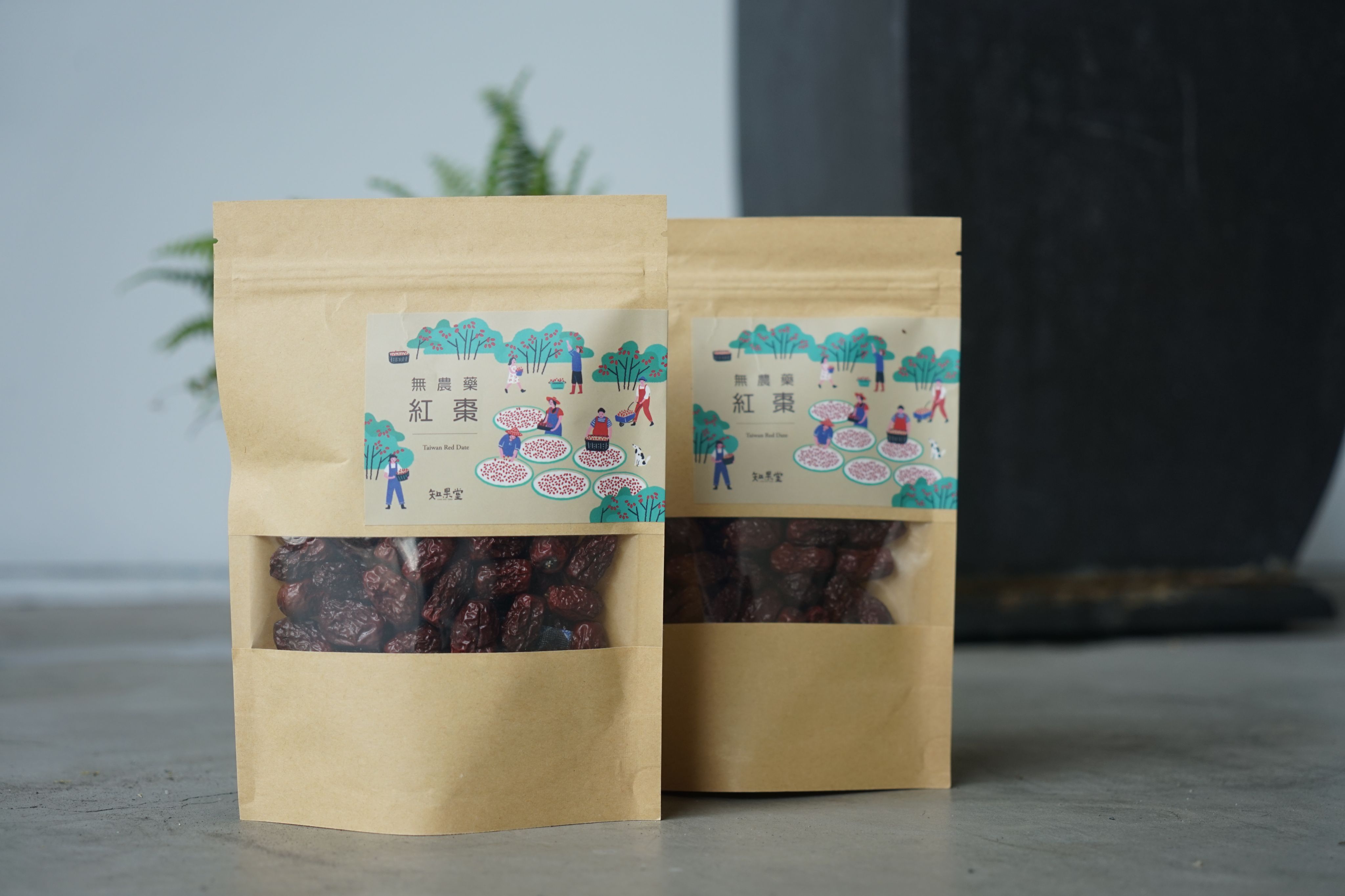 知果堂無農藥紅棗乾（100g） 賣場商品任選滿$499元，享免運！