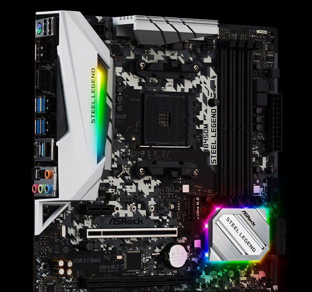 ASRock B450M Steel Legend