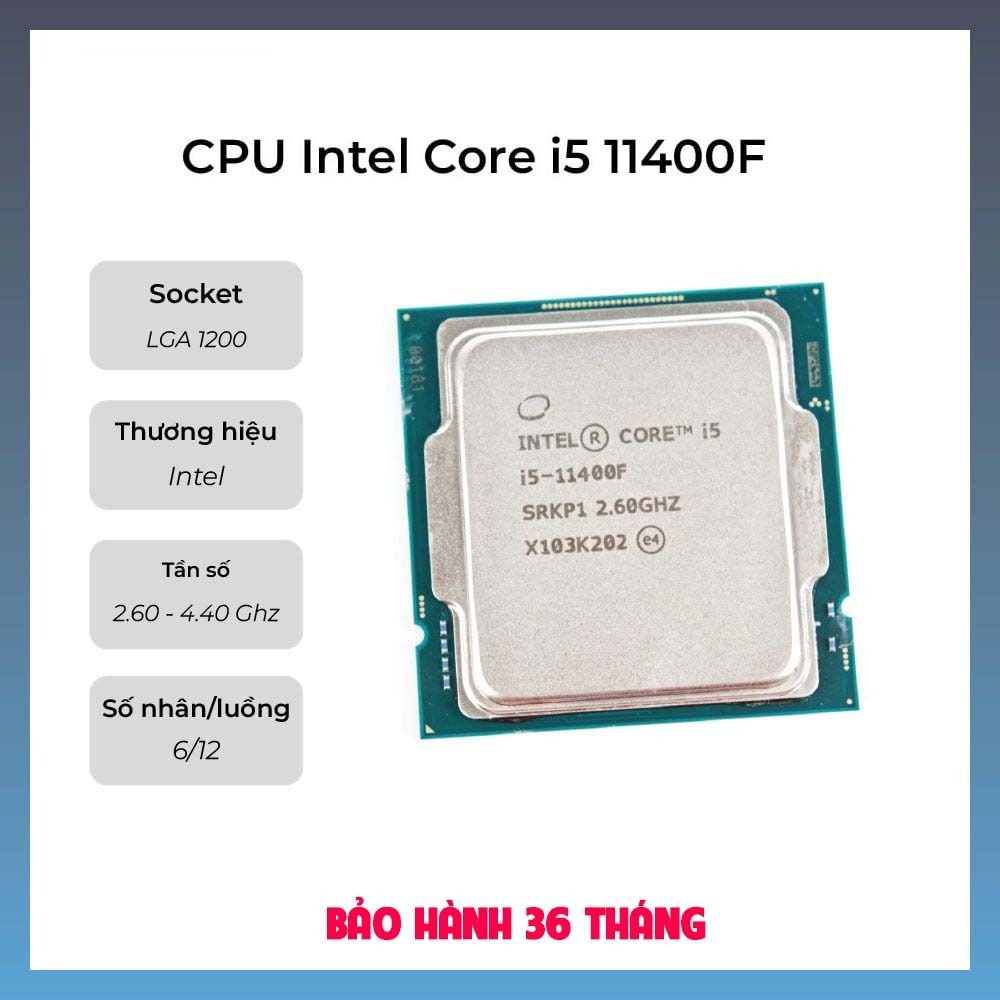 LGA1200 intel十代處理器 i5-11400F