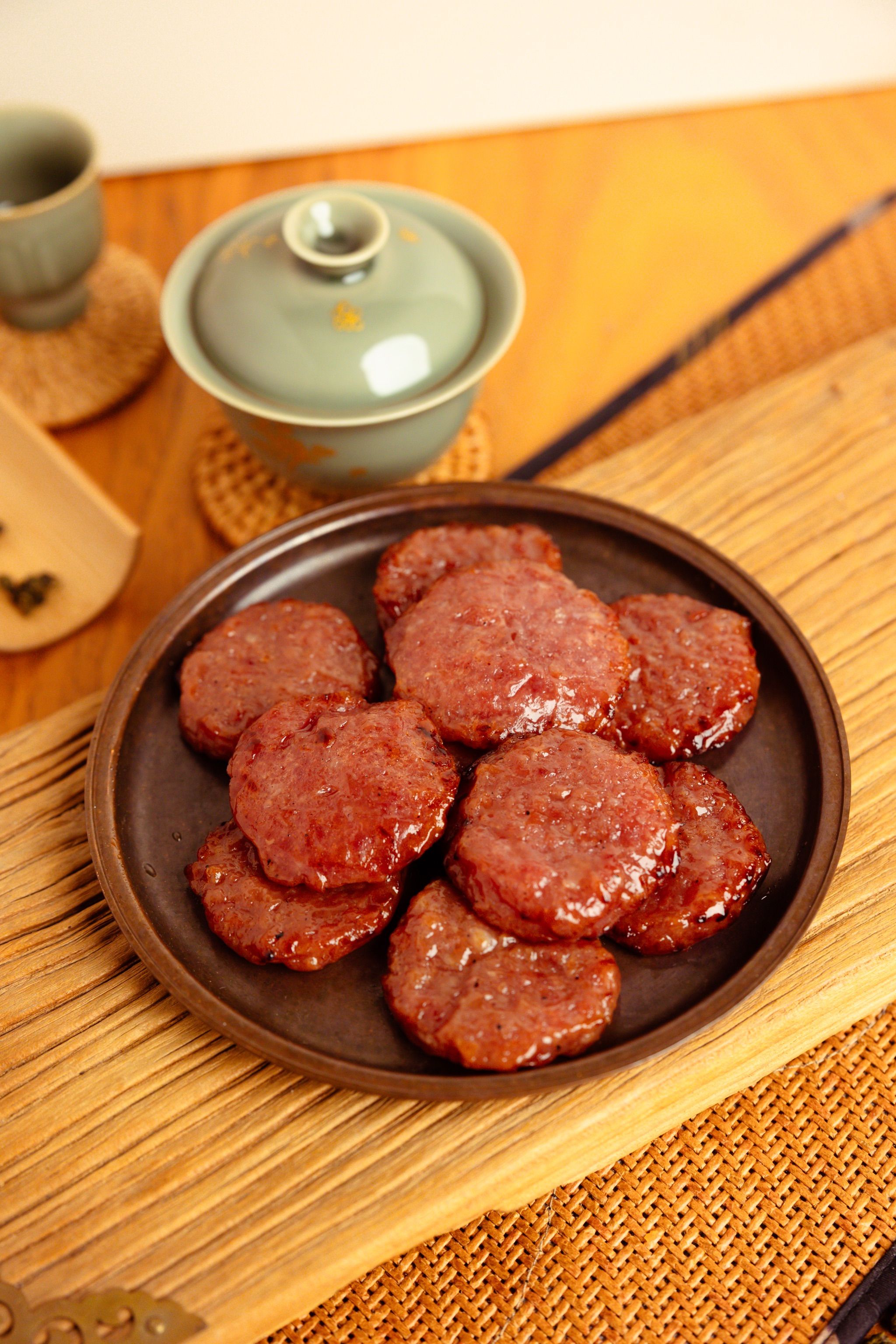 圓圓銅板肉乾