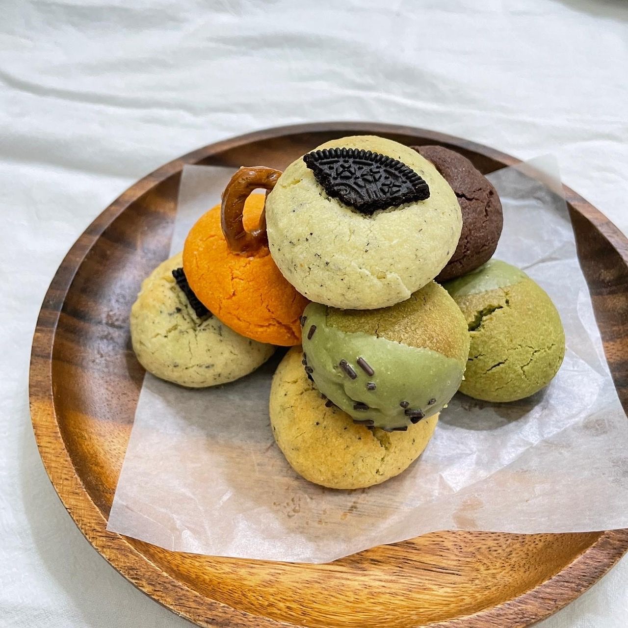 圓滾滾雪球餅乾 snowball cookies🍪