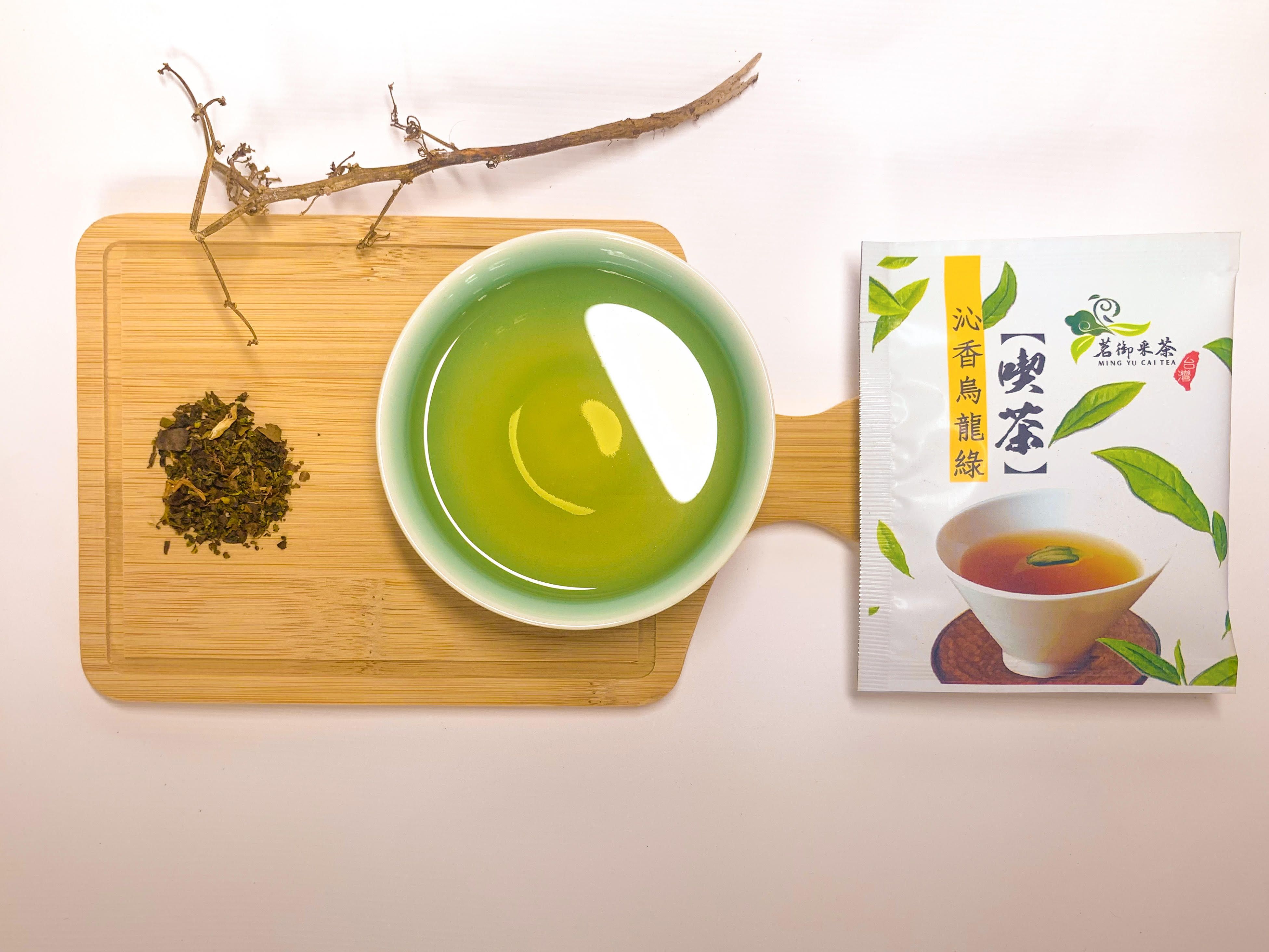 茗御采茶-新上市沁香烏龍綠茶40入包裝