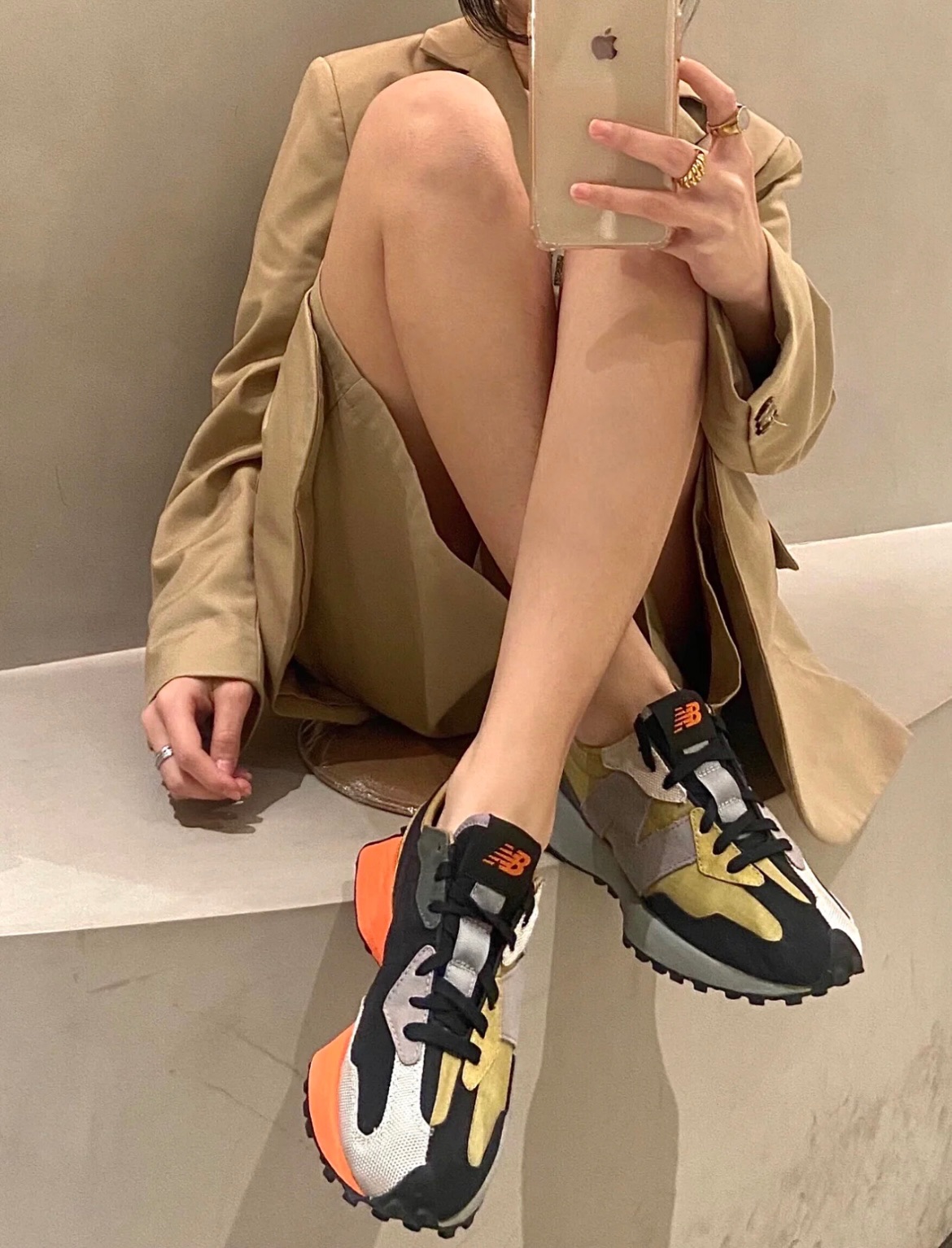 零碼 出清 New Balance 327 拼接 MS327PB