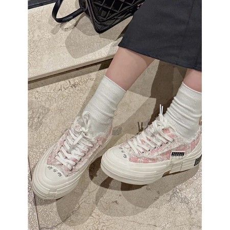 2024 新款 XVESSEL 情人節限定 變色 結構鞋 內增高 帆布 男女