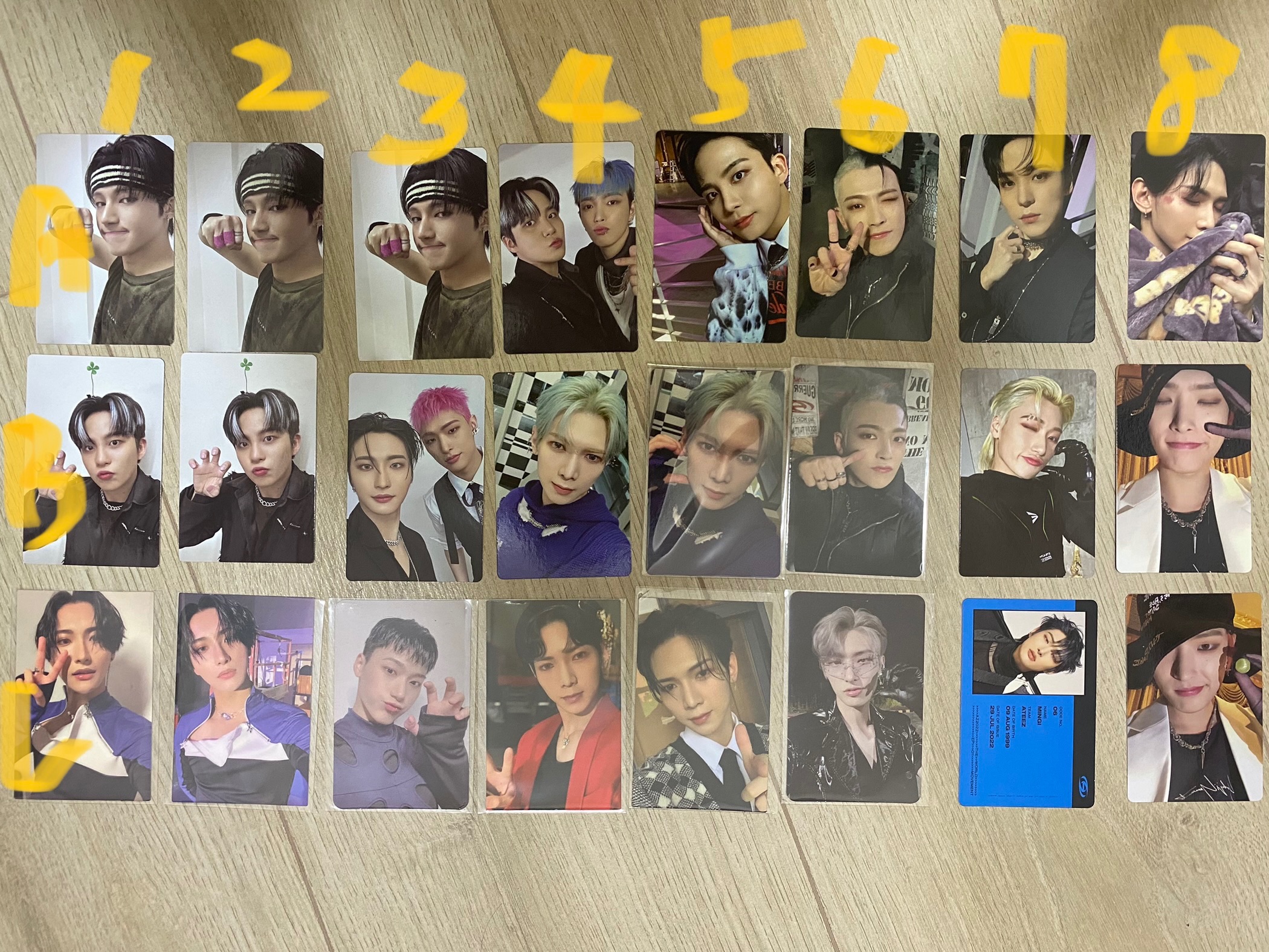 ATEEZ卡