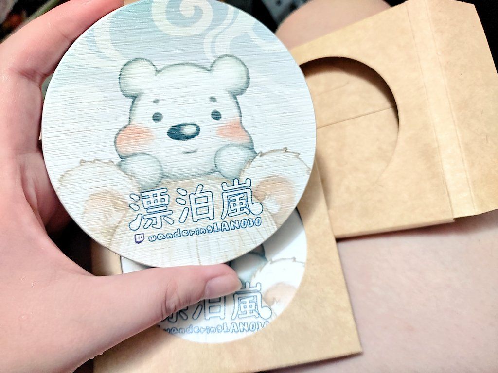 【2022週年周邊】R嵐的珪藻土杯墊辣