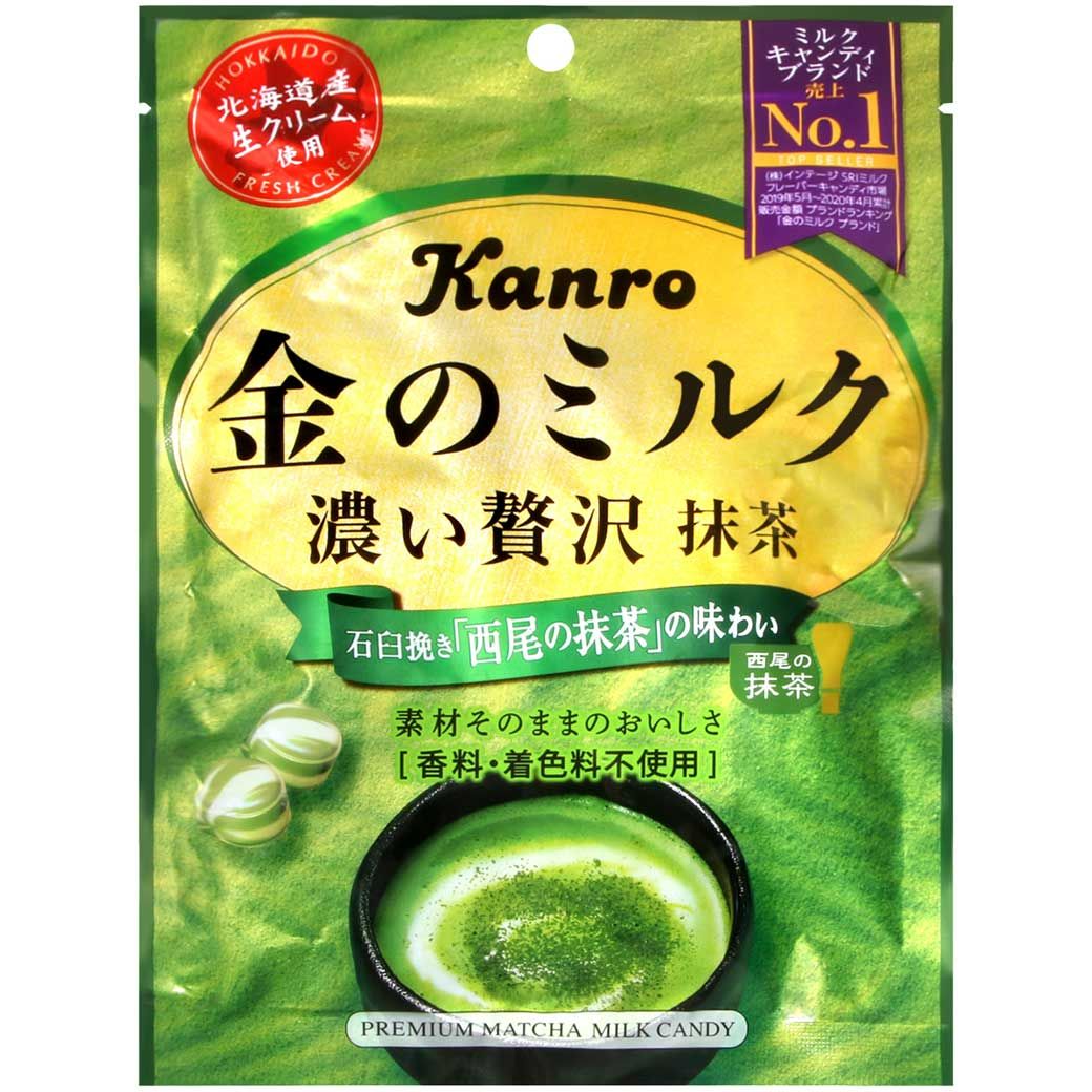 日本 🎵卡羅 Kanro 💦濃厚 贅沢金の牛奶糖🍬 無香料✅ 無著色料✅