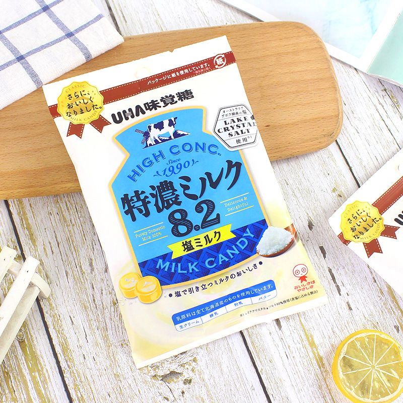 🎵日本UHA 味覺糖🍭 特濃8.2牛奶糖🍼鹽味牛奶糖🐄🐄
