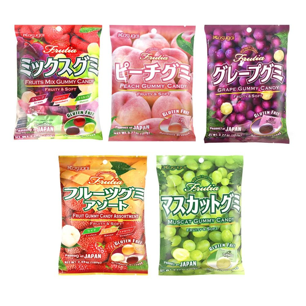 🌷日本春日井軟糖KASUGAI 多種水果口味