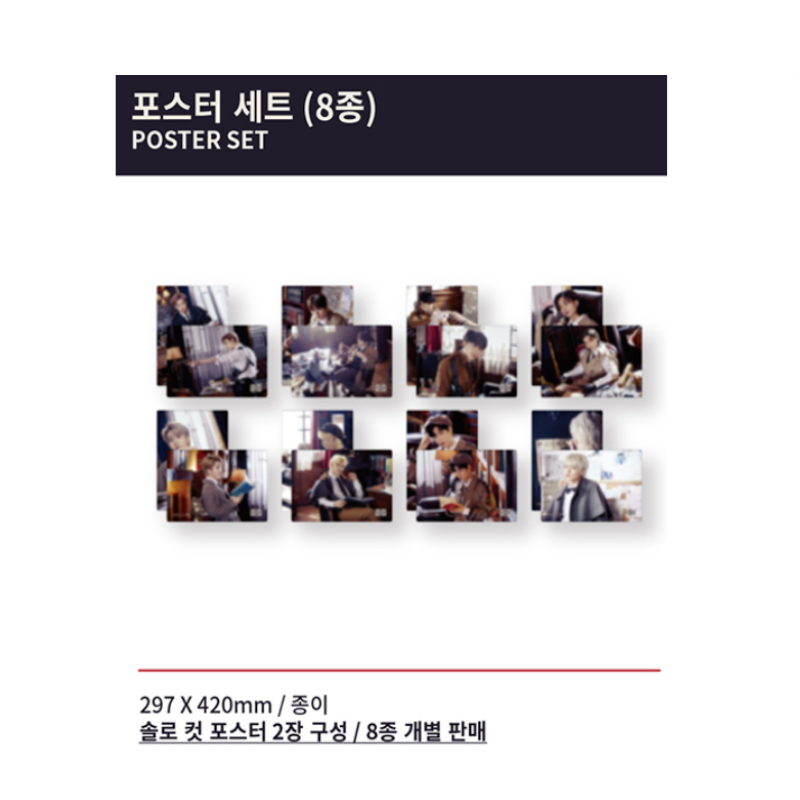 [1ST#LoveSTAY SKZ-X] POSTER SET