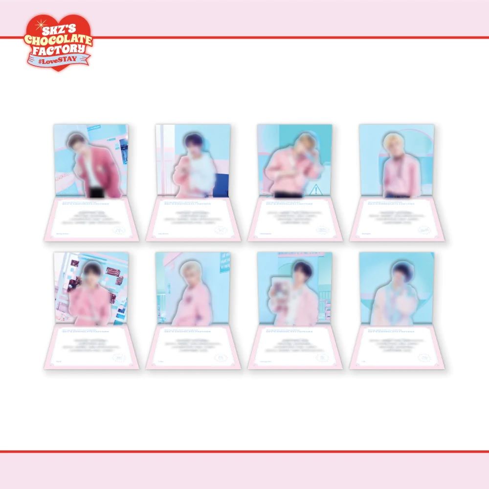 [2ND#LoveSTAY SKZ’S CHOCOLATE FACTORY] MESSAGE POP-UP CARD
