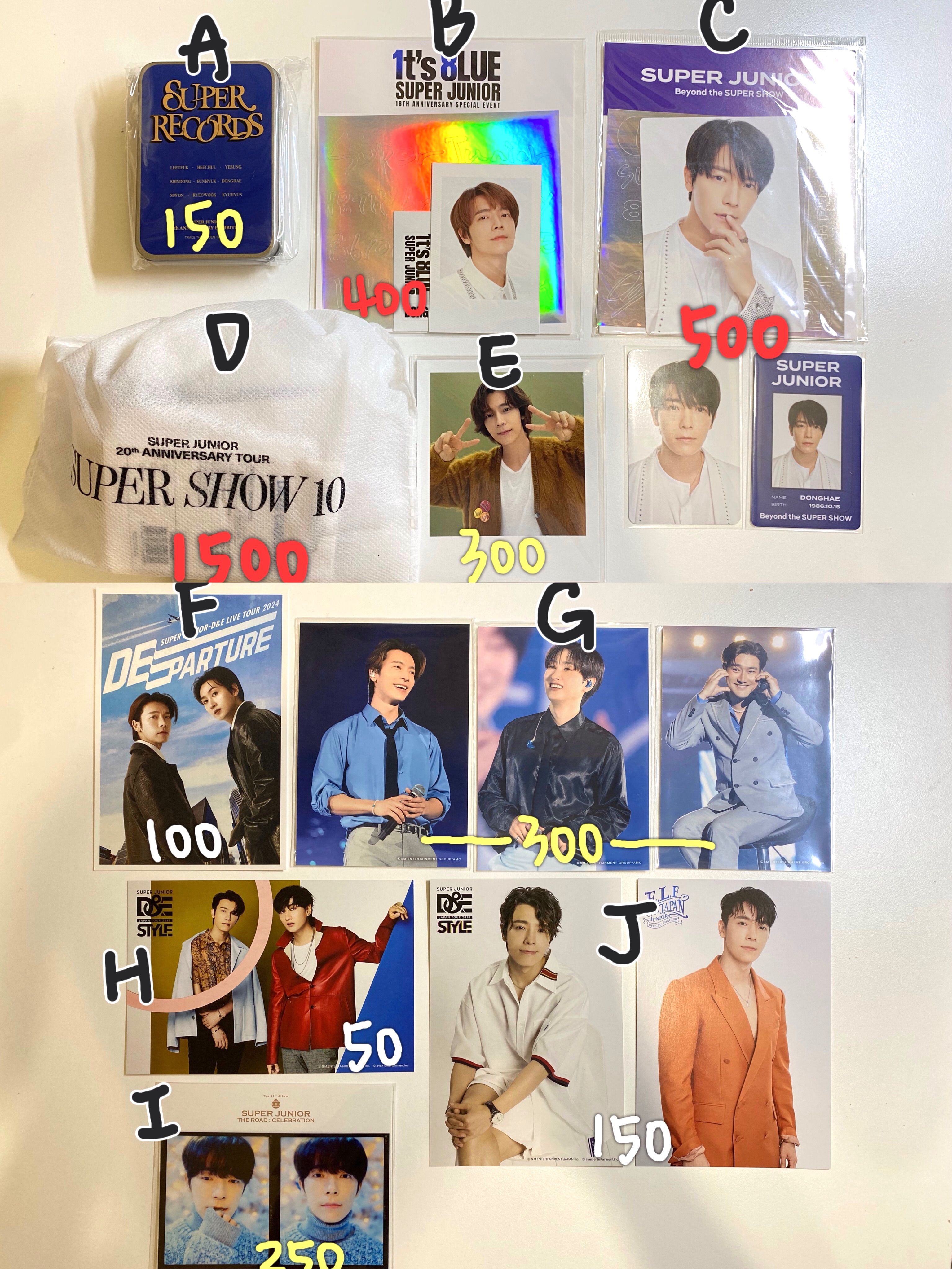 非小卡周邊（紅字需多帶總金額$100以上白字，點選項可看圖片）