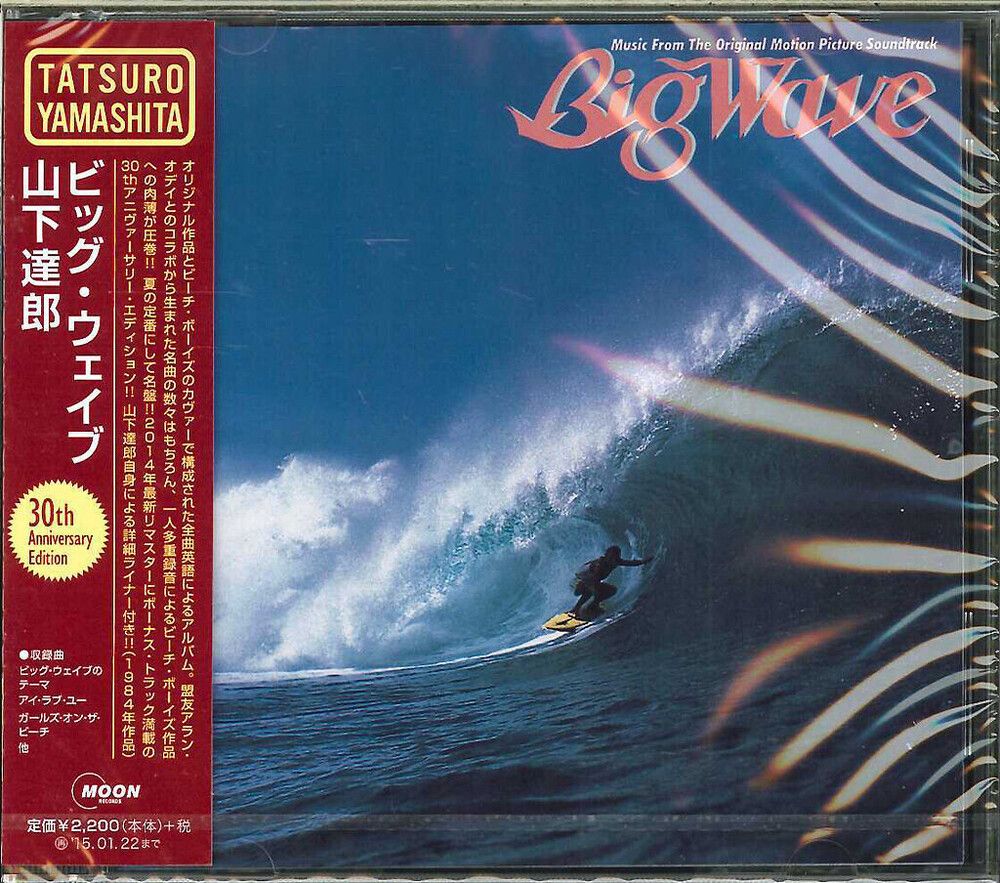 【日版CD】山下達郎《BIG WAVE》30週年紀念版