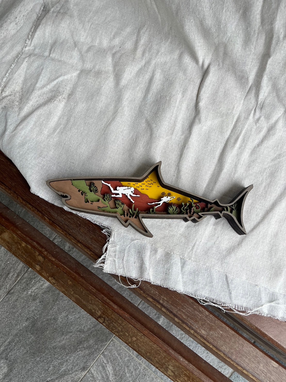（現貨）潛水人必備潛水鯊魚裝飾