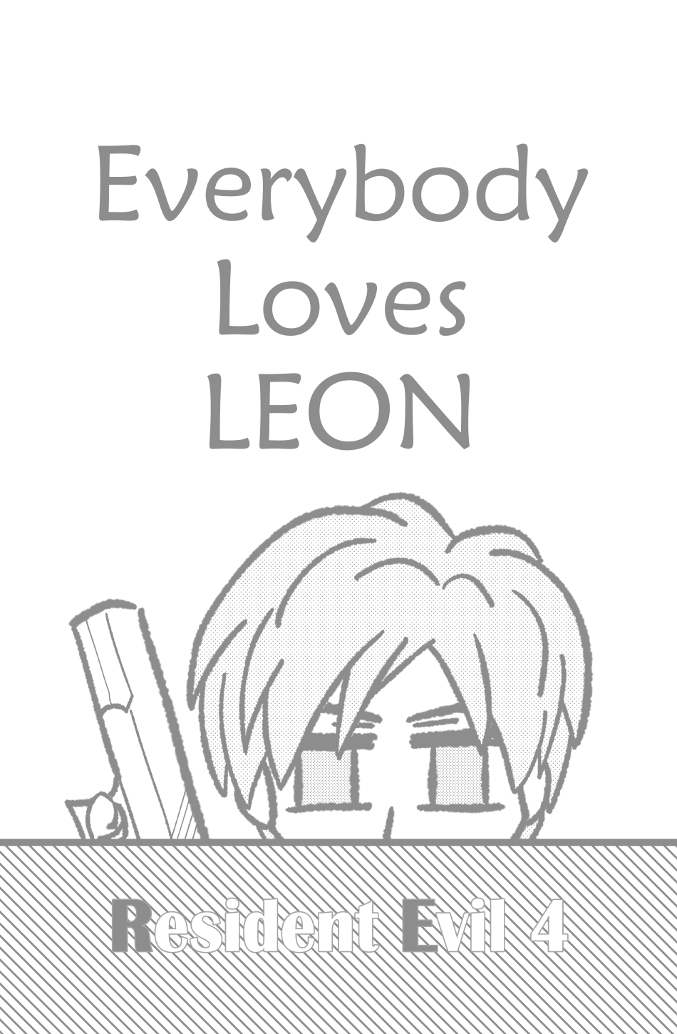RE4里昂四格本『Everybody Loves LEON』