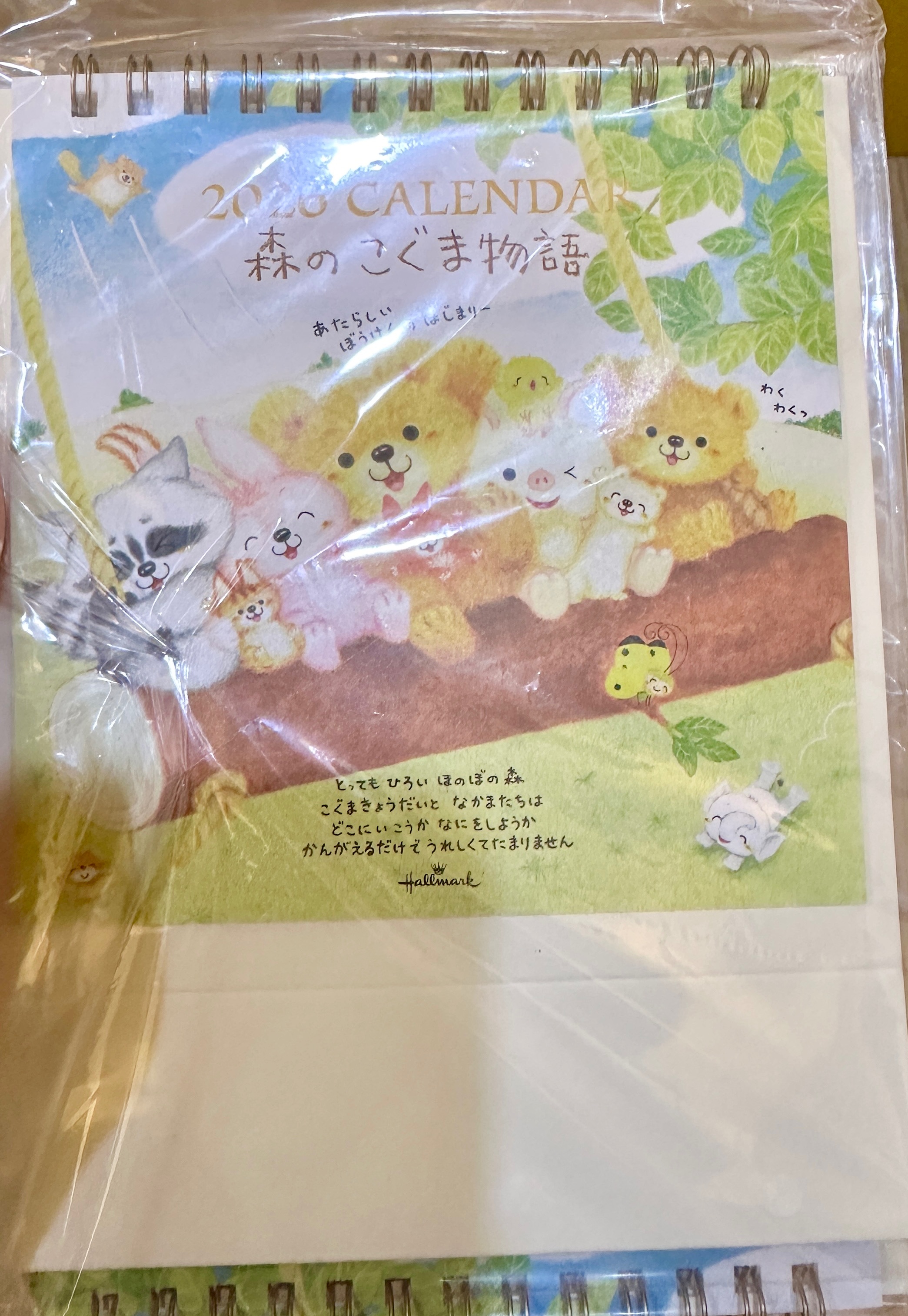 森林小熊2026桌曆