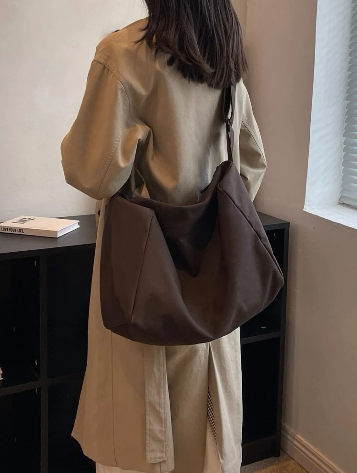 大容量帆布流浪包