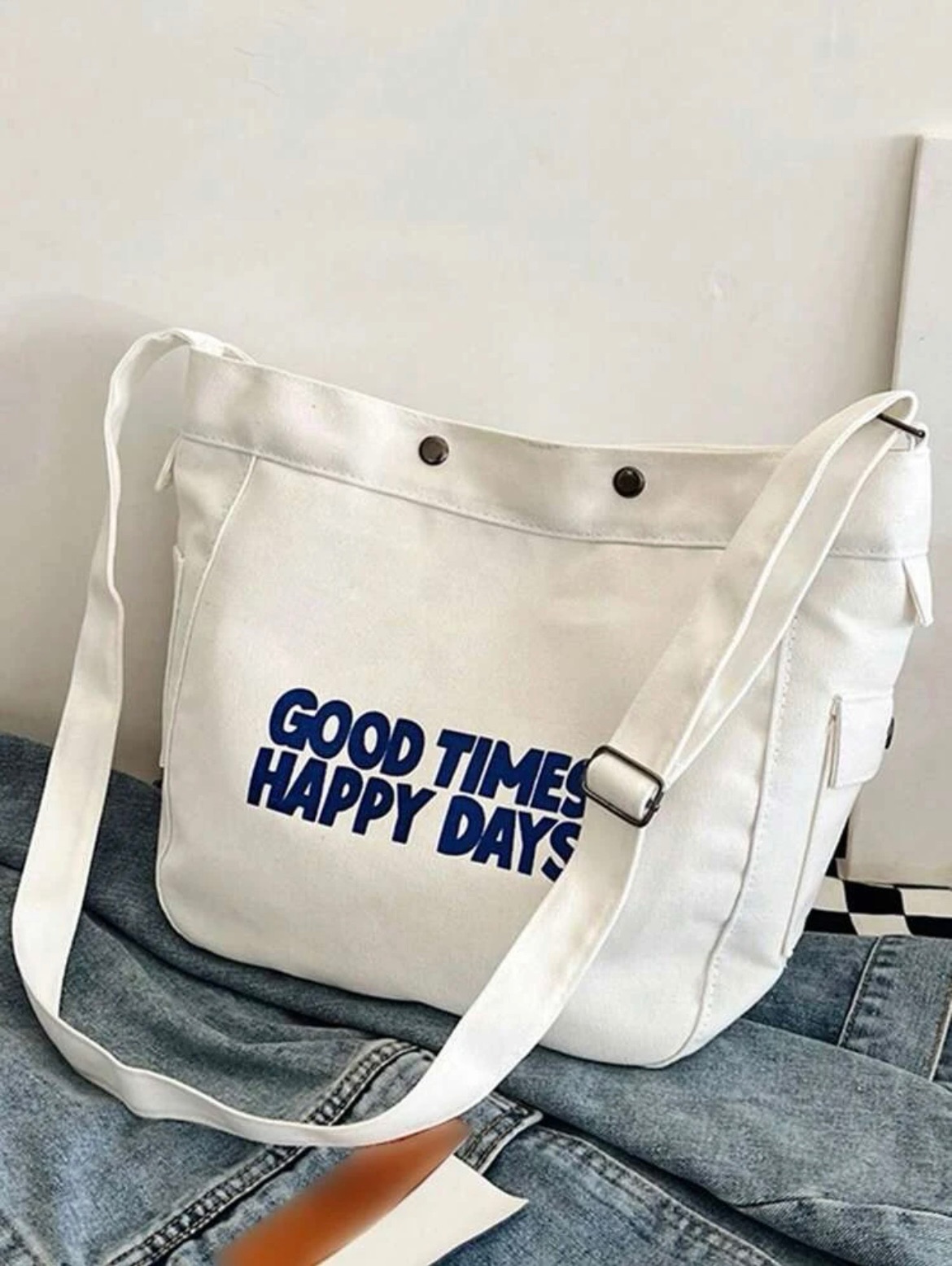 字母圖案流浪包 中性