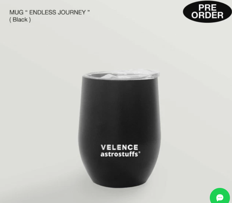 Black Mug `ENDLESS JOURNEY` 有盒損但未使用過