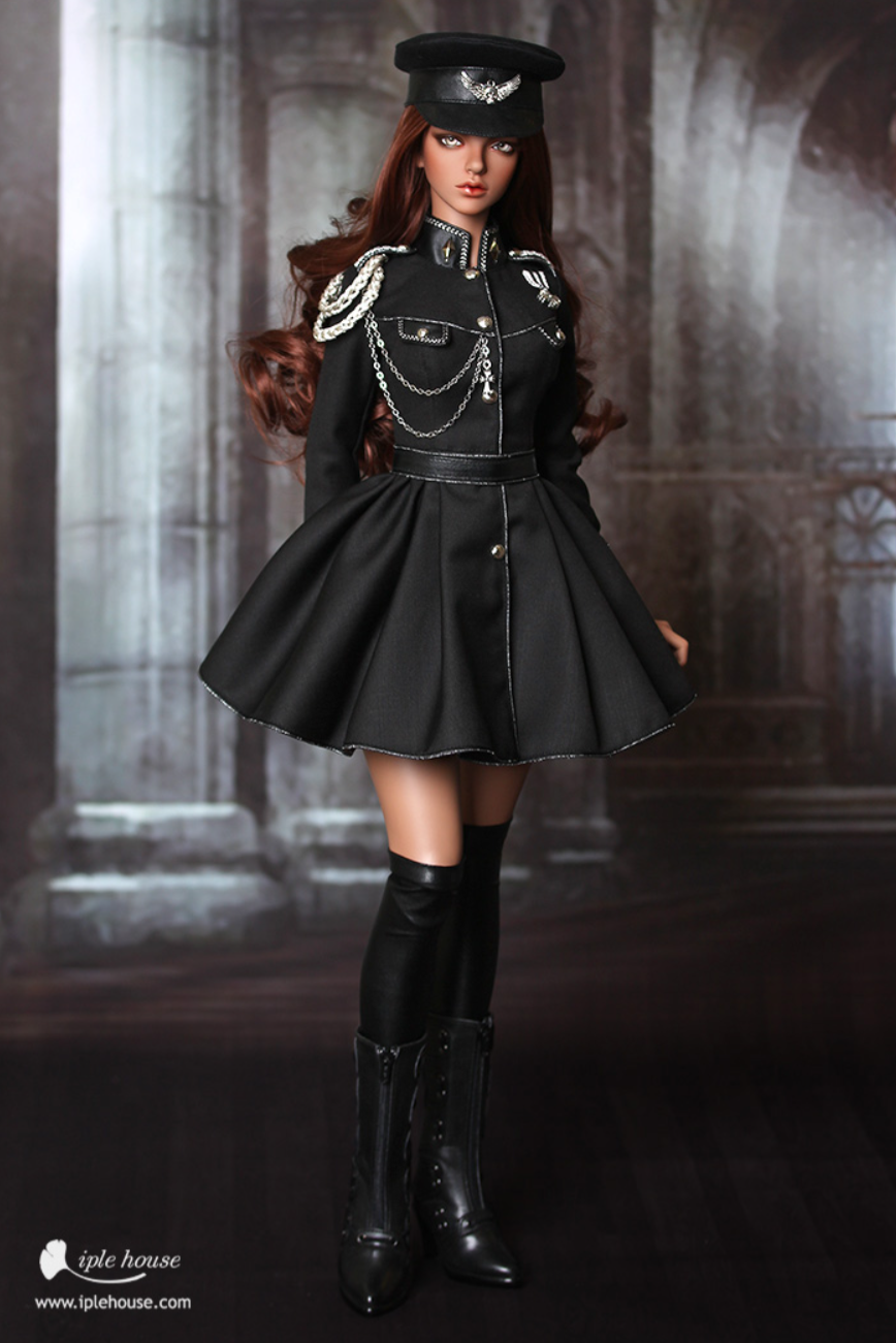 [iplehouse] 黑色警服 YID G Silver Policia Set