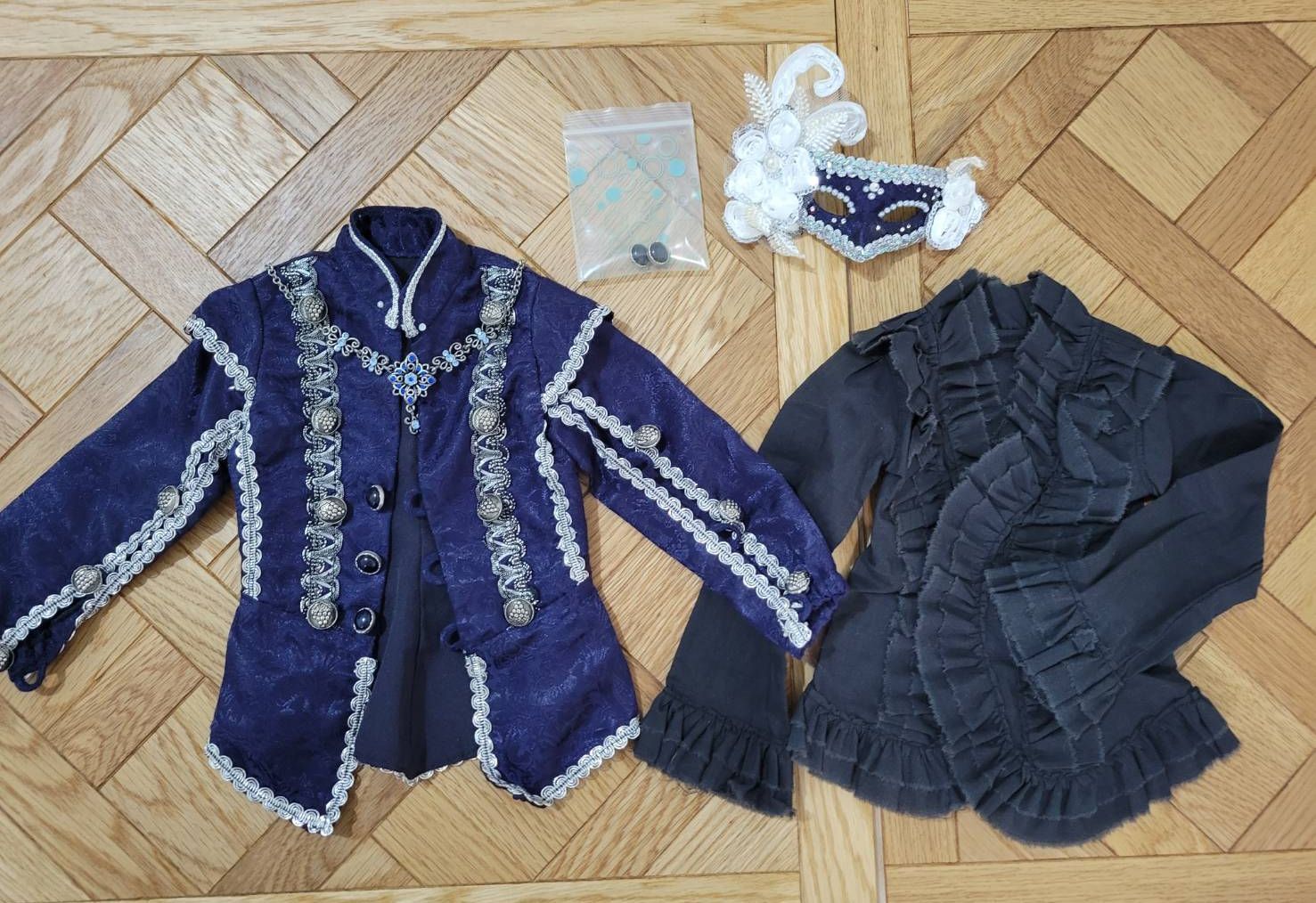 [訂製One Off] 藍色道伯力特 Blue Doublet （套裝4點）