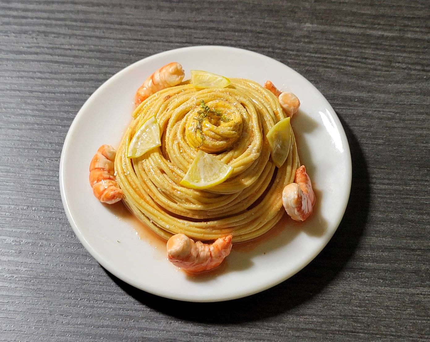 [Jane’s微糖生活] 訂製食玩 鮮蝦義大利麵 3分大叔