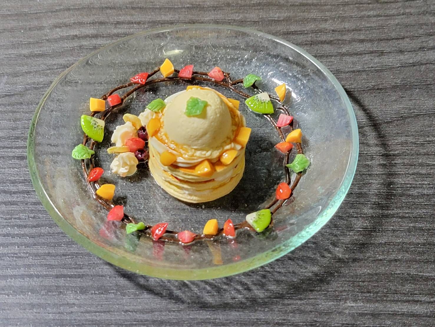 [Jane’s微糖生活] 訂製食玩 奇妙臉的夏日水果冰淇淋鬆餅