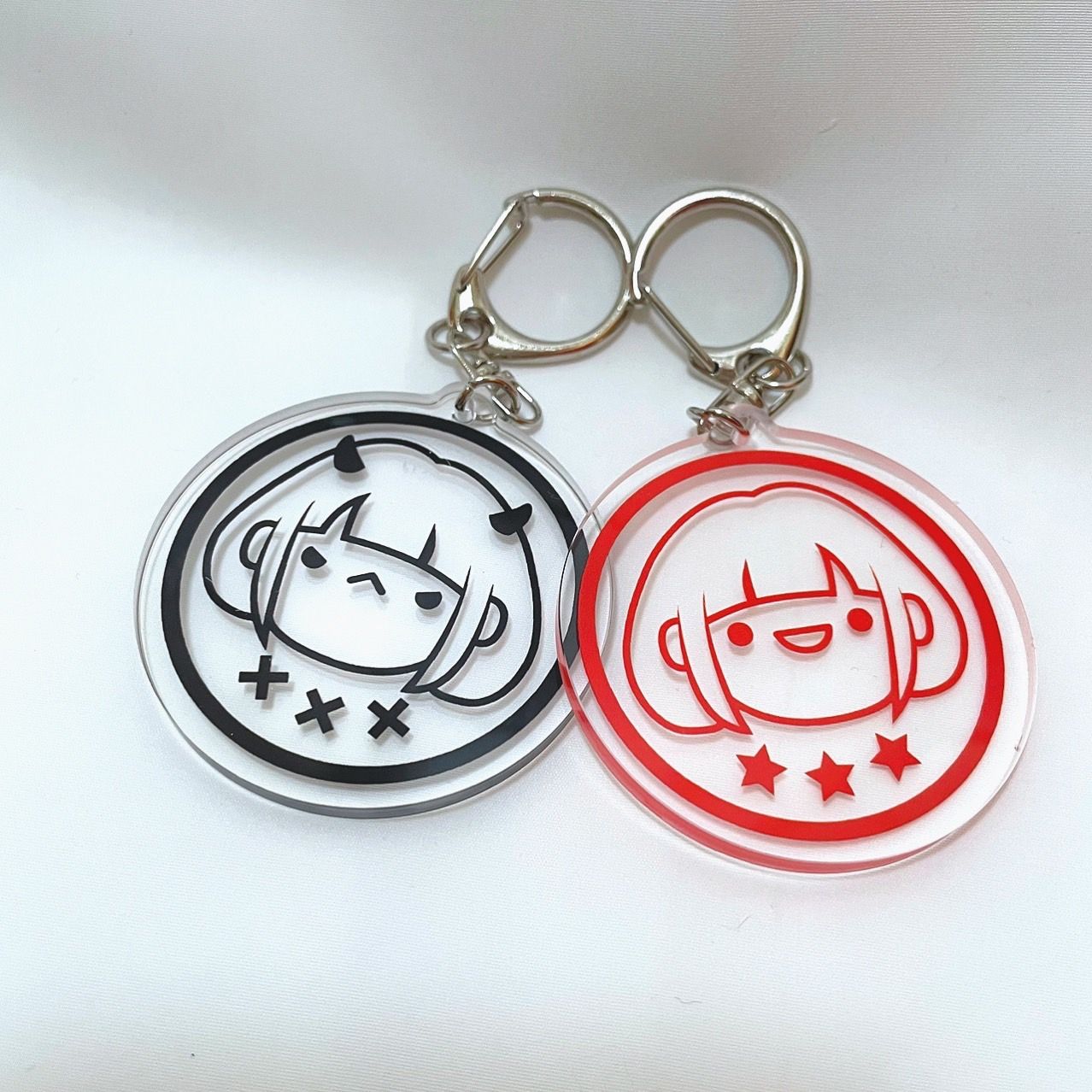 乖寶寶＆壞寶寶-壓克力吊飾