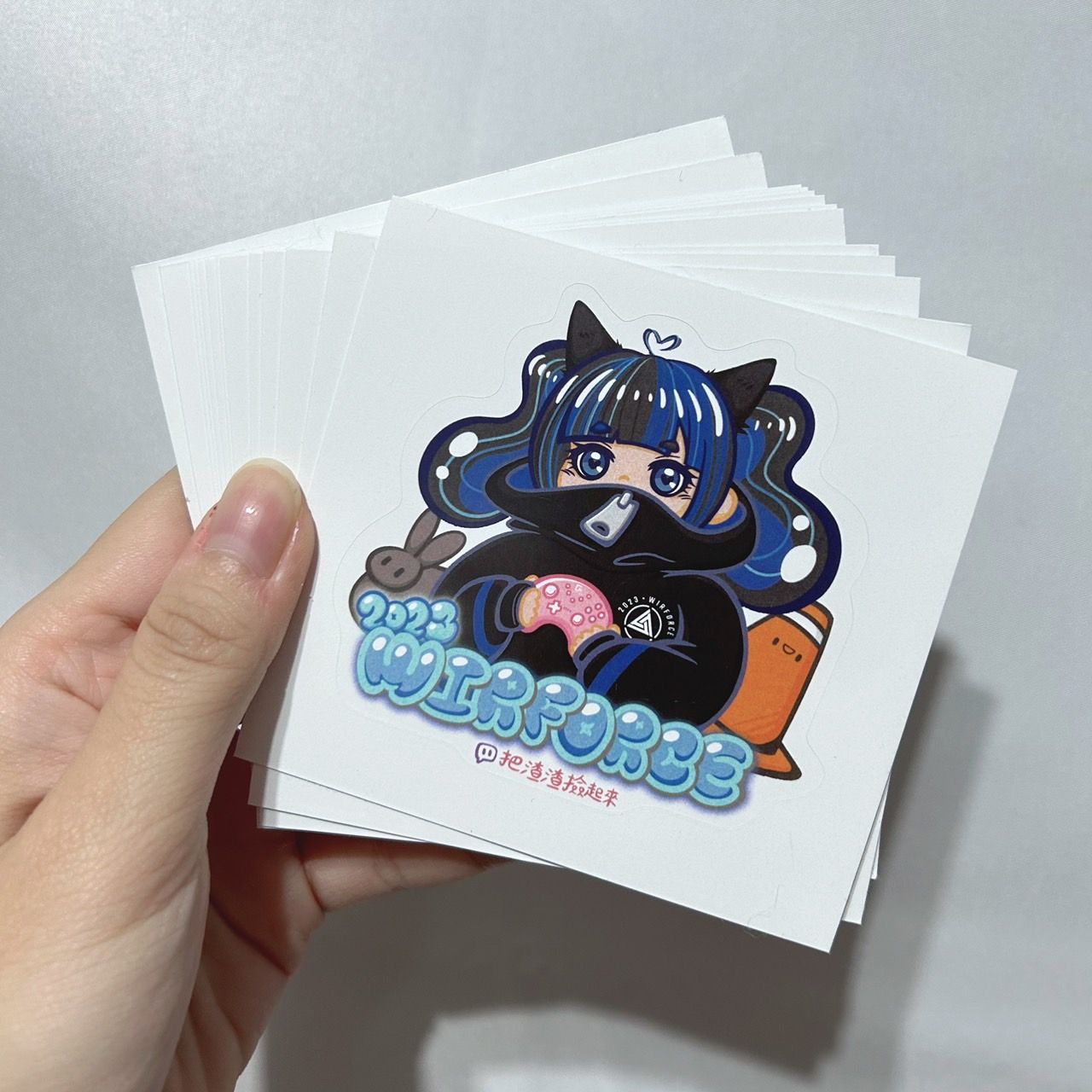 阿渣ㄉ WirForce 2023 貼紙