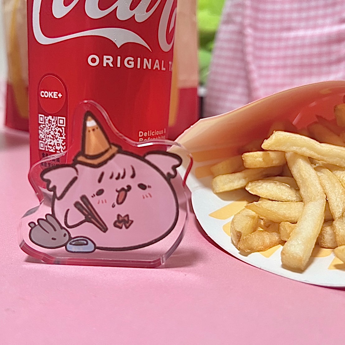 「你好，我吃一點」壓克力飯友