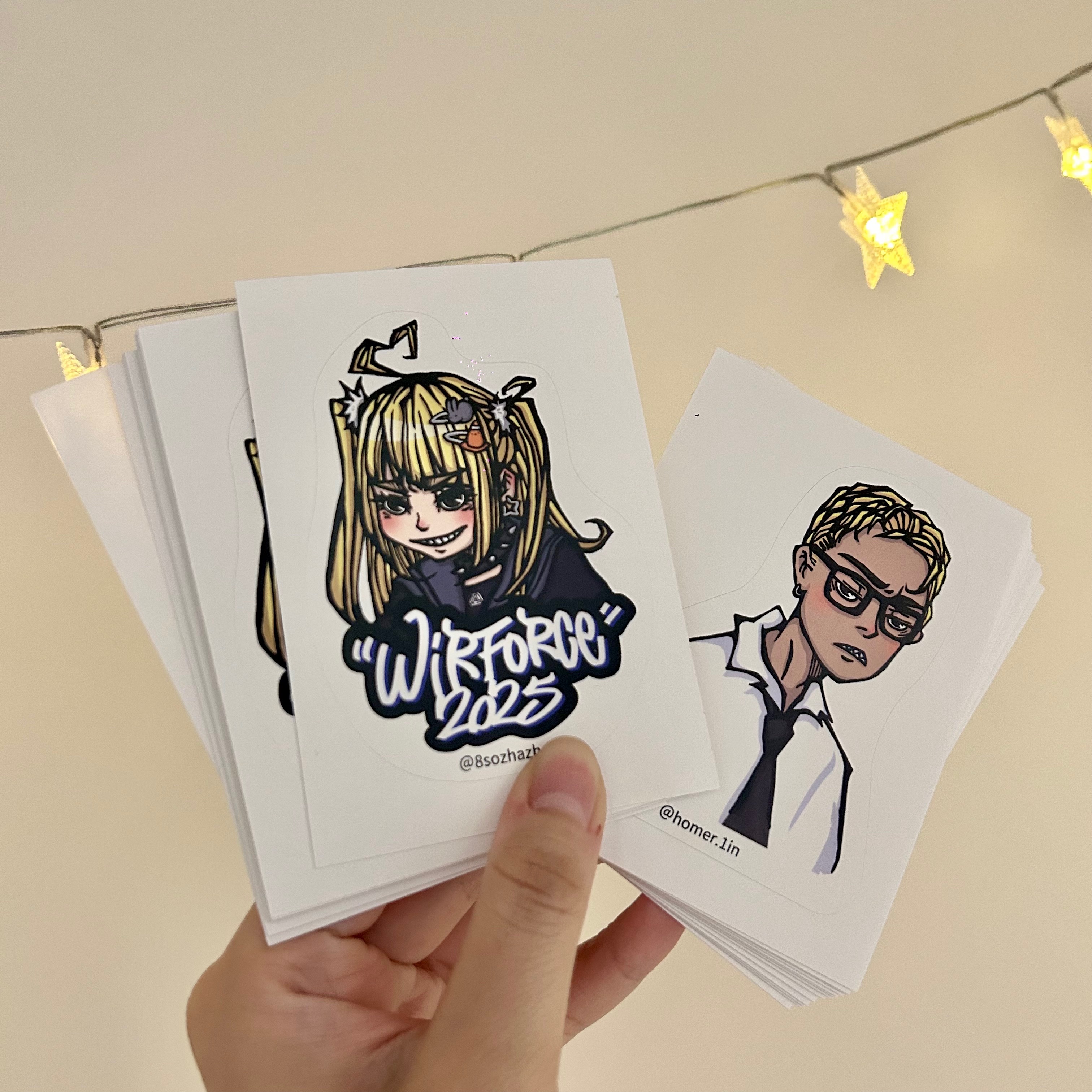 阿渣ㄉ WirForce 2025 貼紙