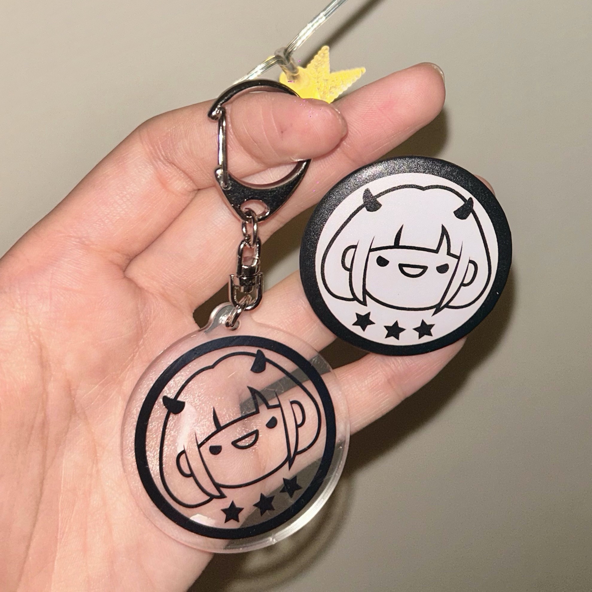 超壞寶寶-壓克力吊飾＆磨砂徽章