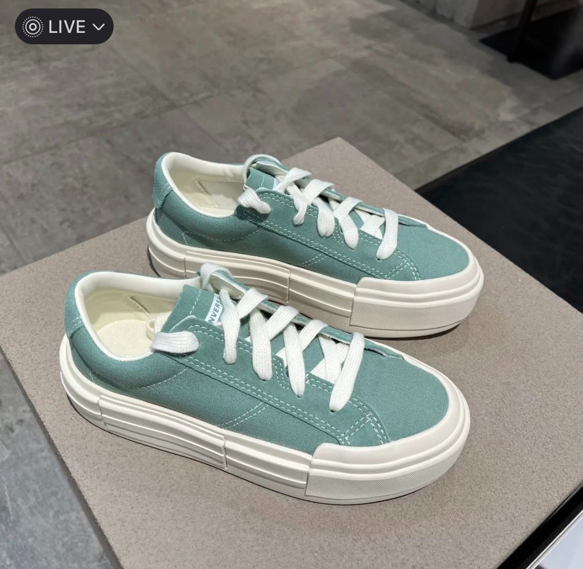 現貨  CONVERSE UU 厚底 兩色 紫A09841C 綠A09842C  男女生