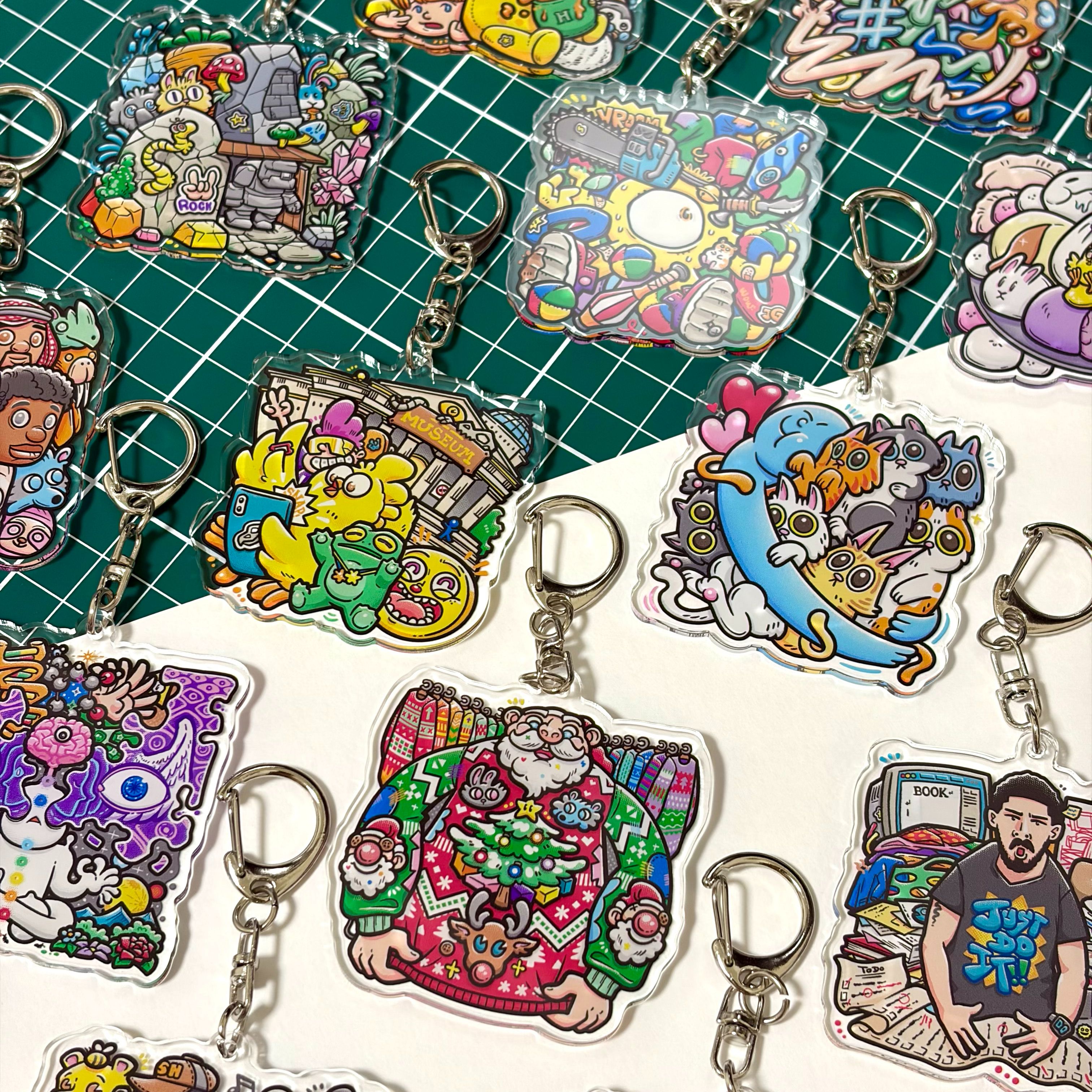 （NEW!）節慶系列壓克力吊飾