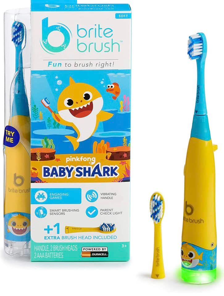 【Baby shark】兒童 音樂 電動 刷牙 牙刷 / 補充刷頭 兒童節 禮物🎵