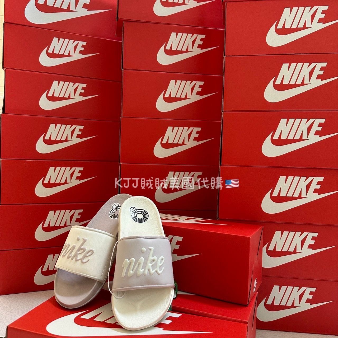 【Nike】台灣公司貨 鴛鴦 拖鞋 最新顏色🫶🏻低飽和白紫色