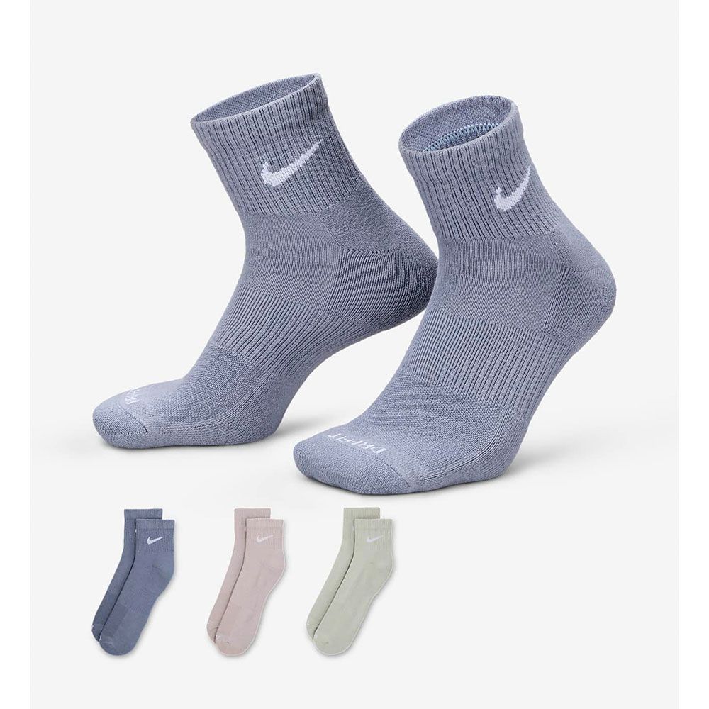 【Nike】男女款 中長襪/低筒襪 襪子 一組（三雙入）