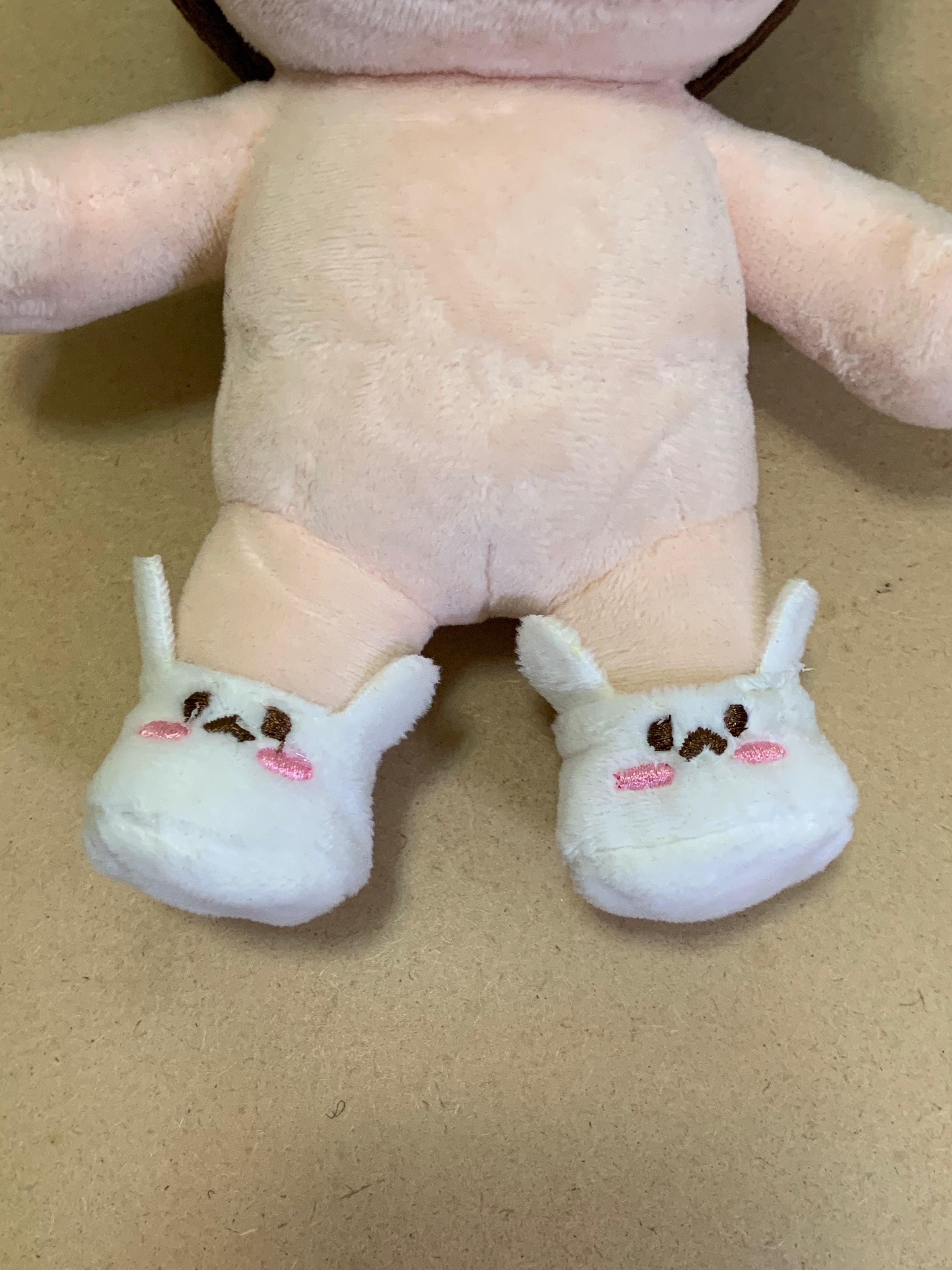 20cm 可愛萌萌兔兔鞋（不含娃娃）
