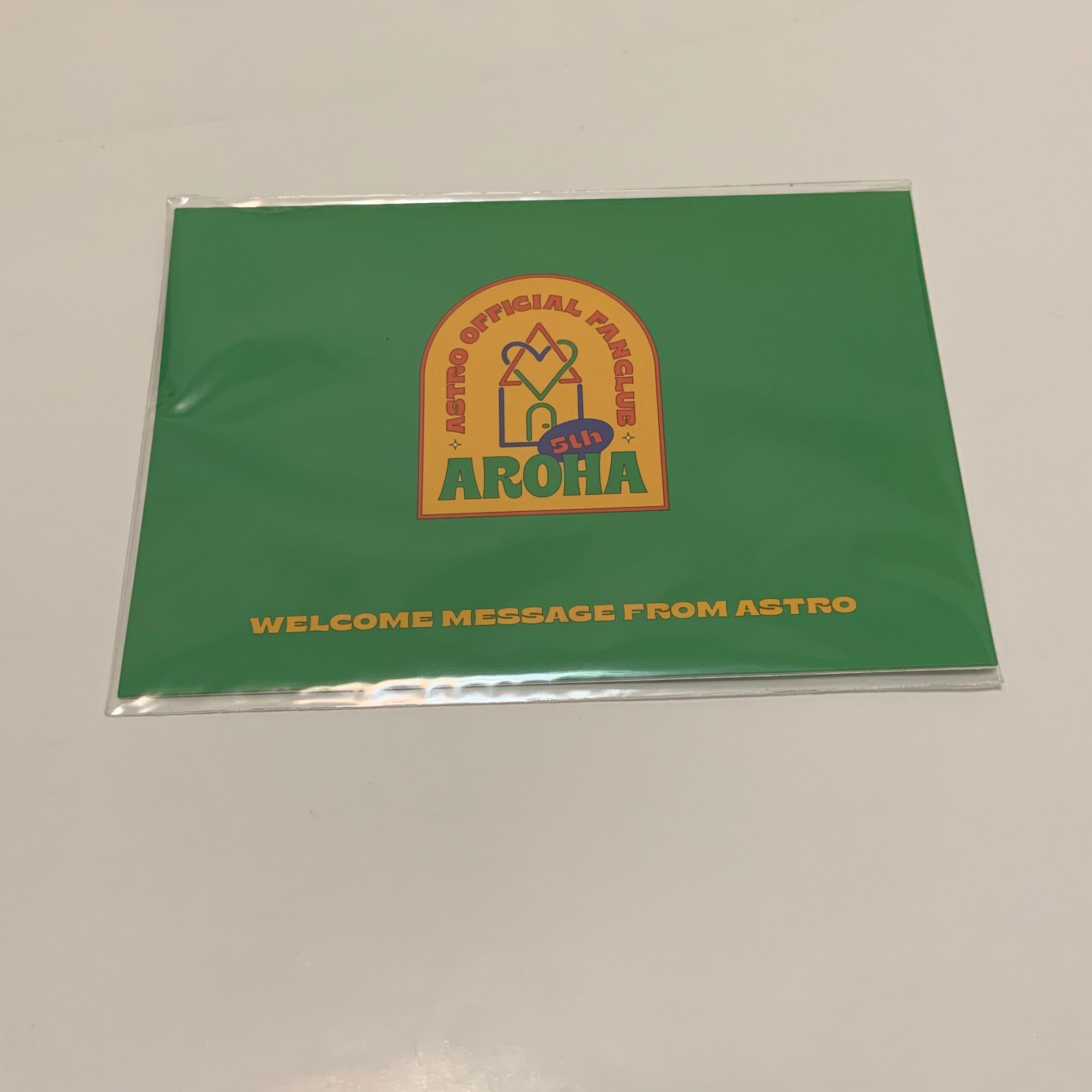 5期會員禮 感謝訊息卡片